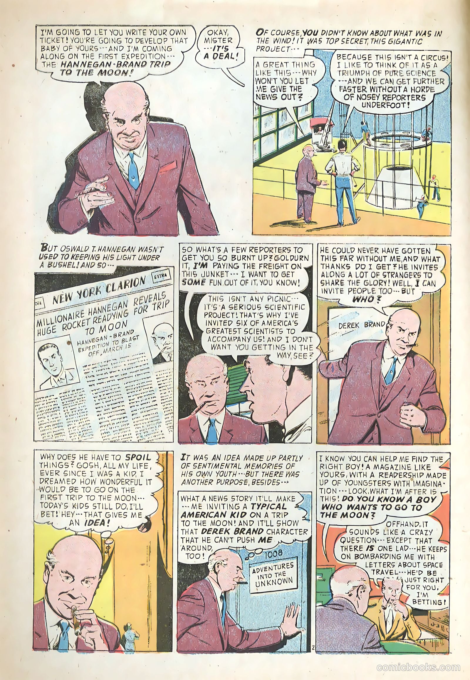 Adventures into the Unknown #95 — page 4 of 36