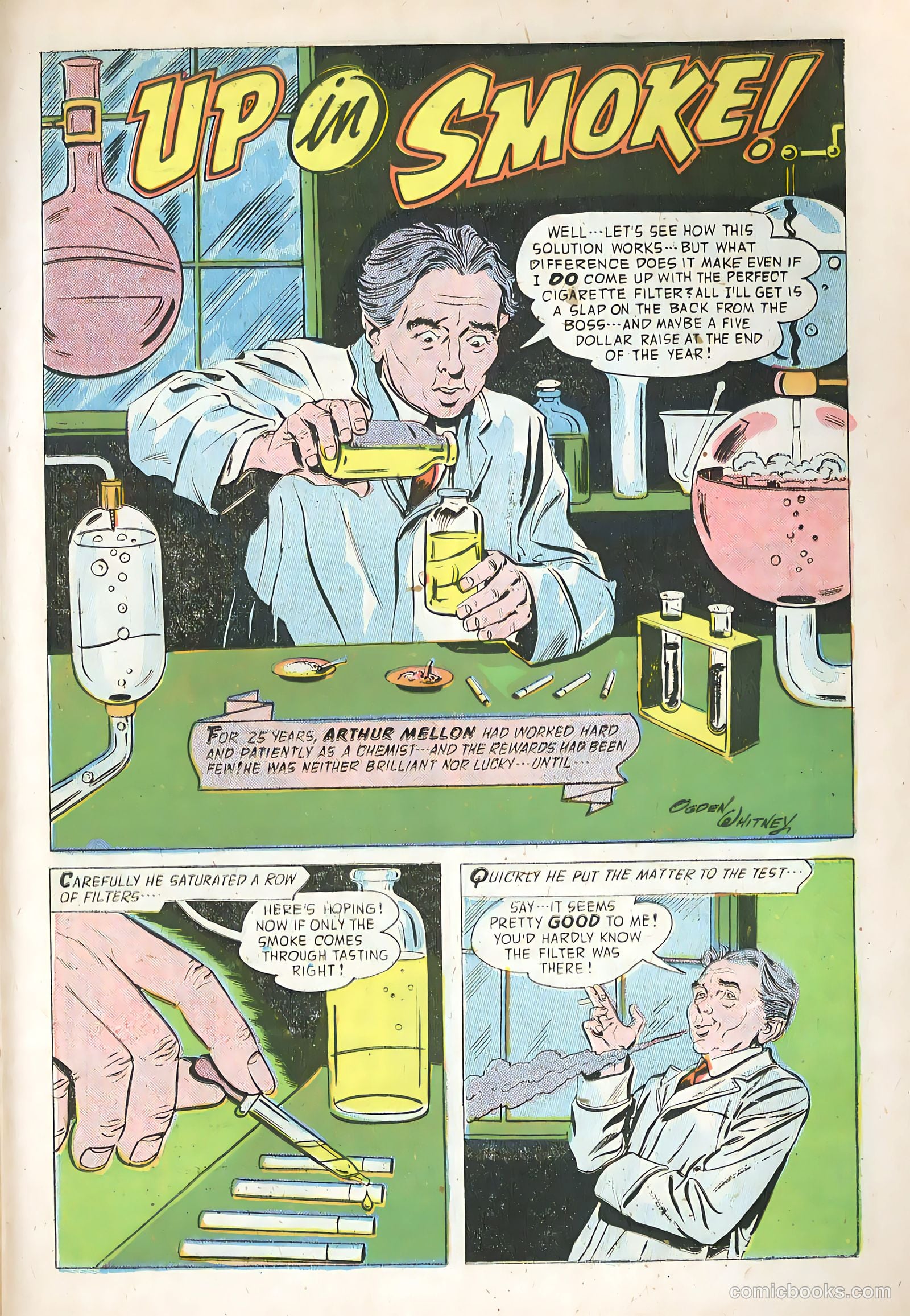 Adventures into the Unknown #95 — page 21 of 36