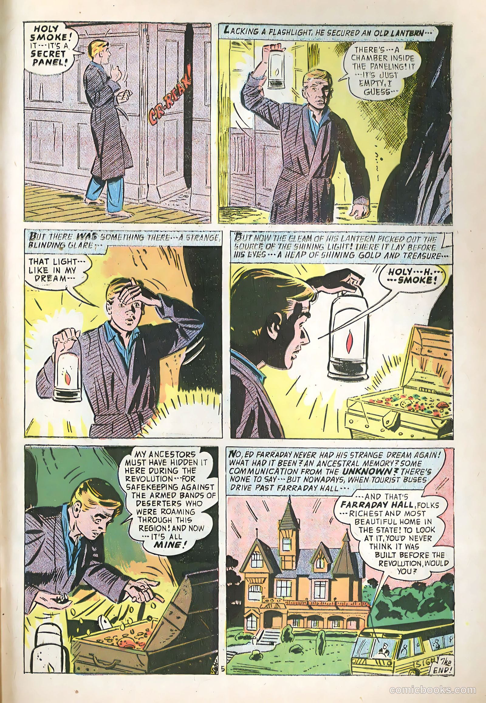 Adventures into the Unknown #95 — page 33 of 36