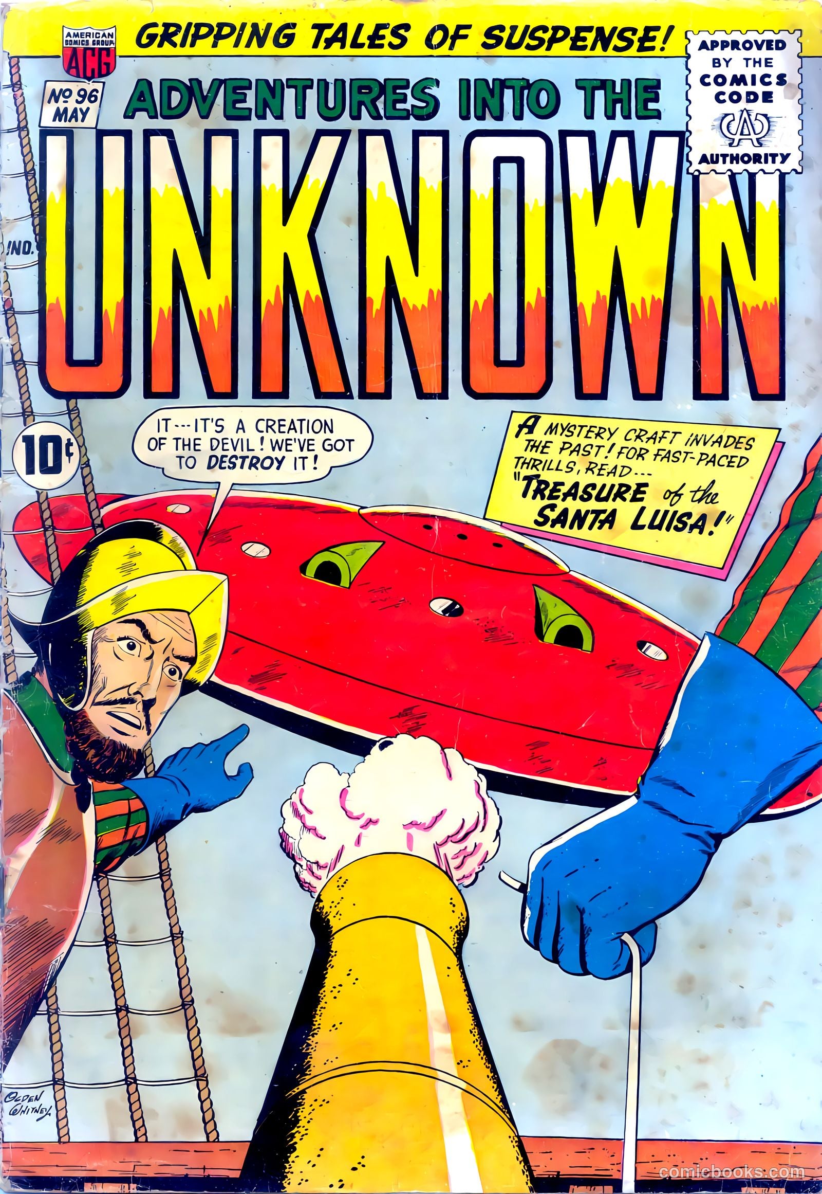 Adventures into the Unknown #96 — page 1 of 36