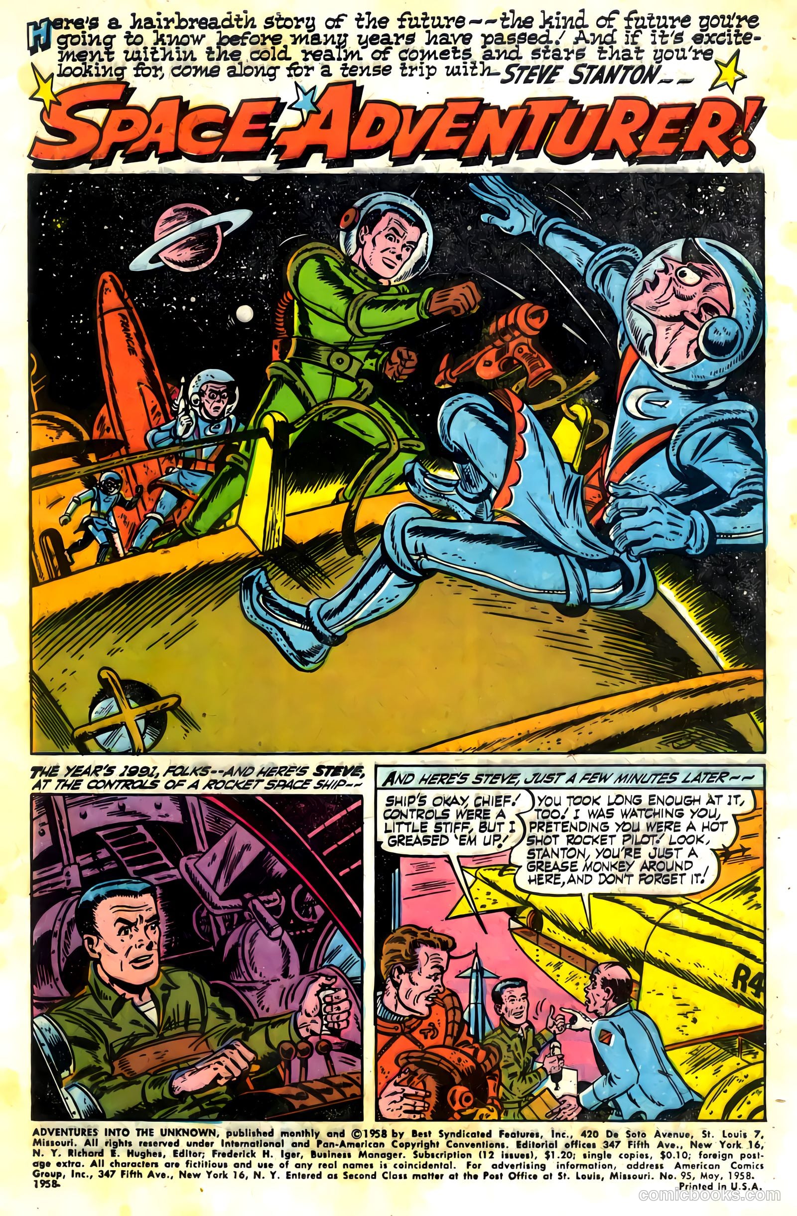 Adventures into the Unknown #96 — page 3 of 36