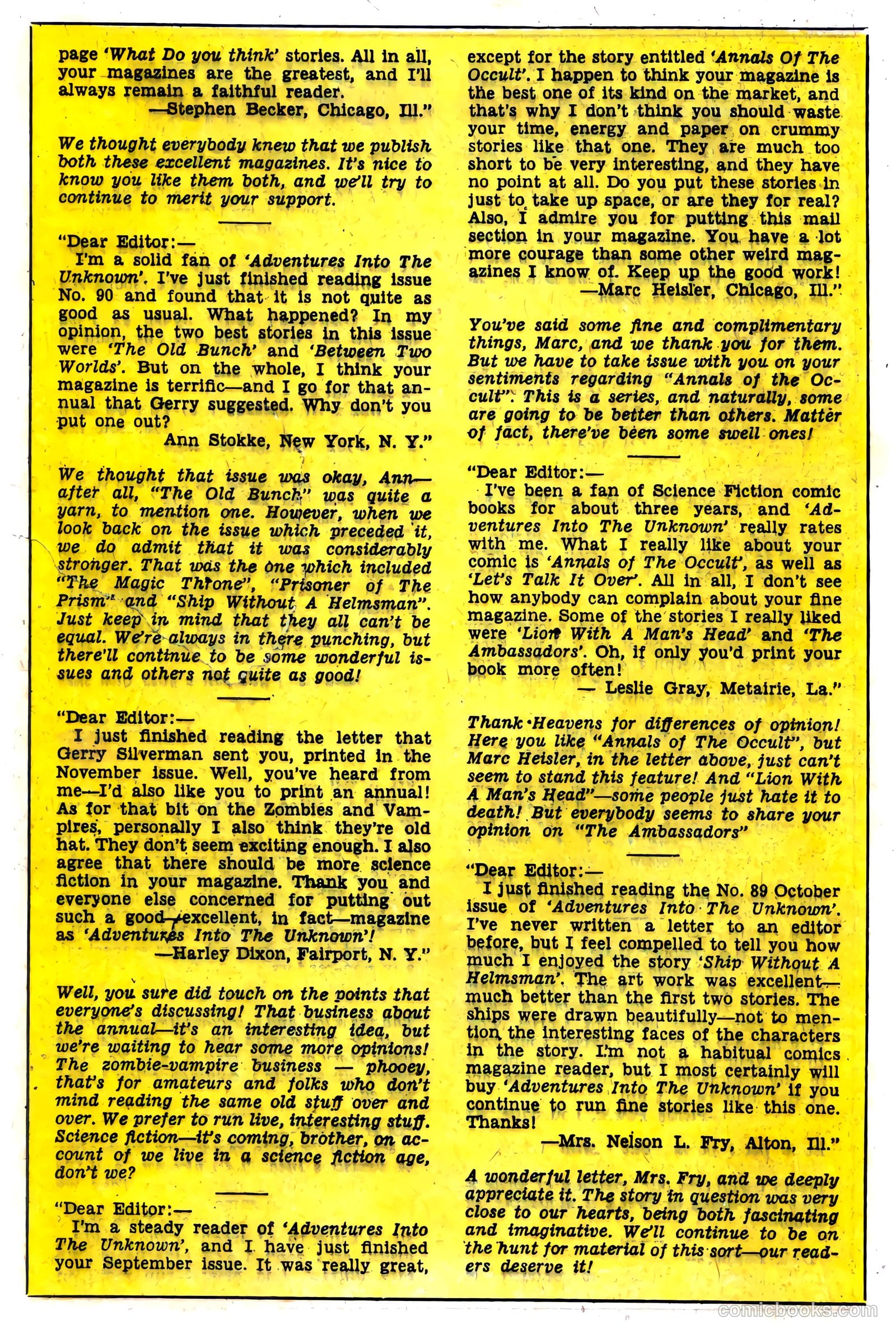 Adventures into the Unknown #96 — page 22 of 36