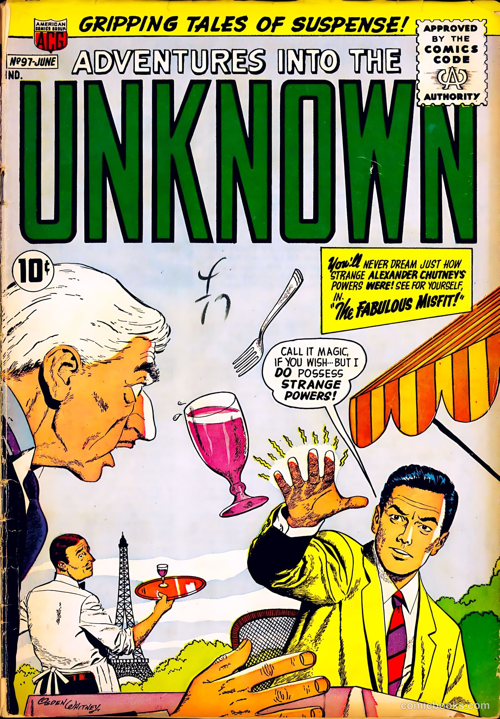 Adventures into the Unknown #97 — page 1 of 36