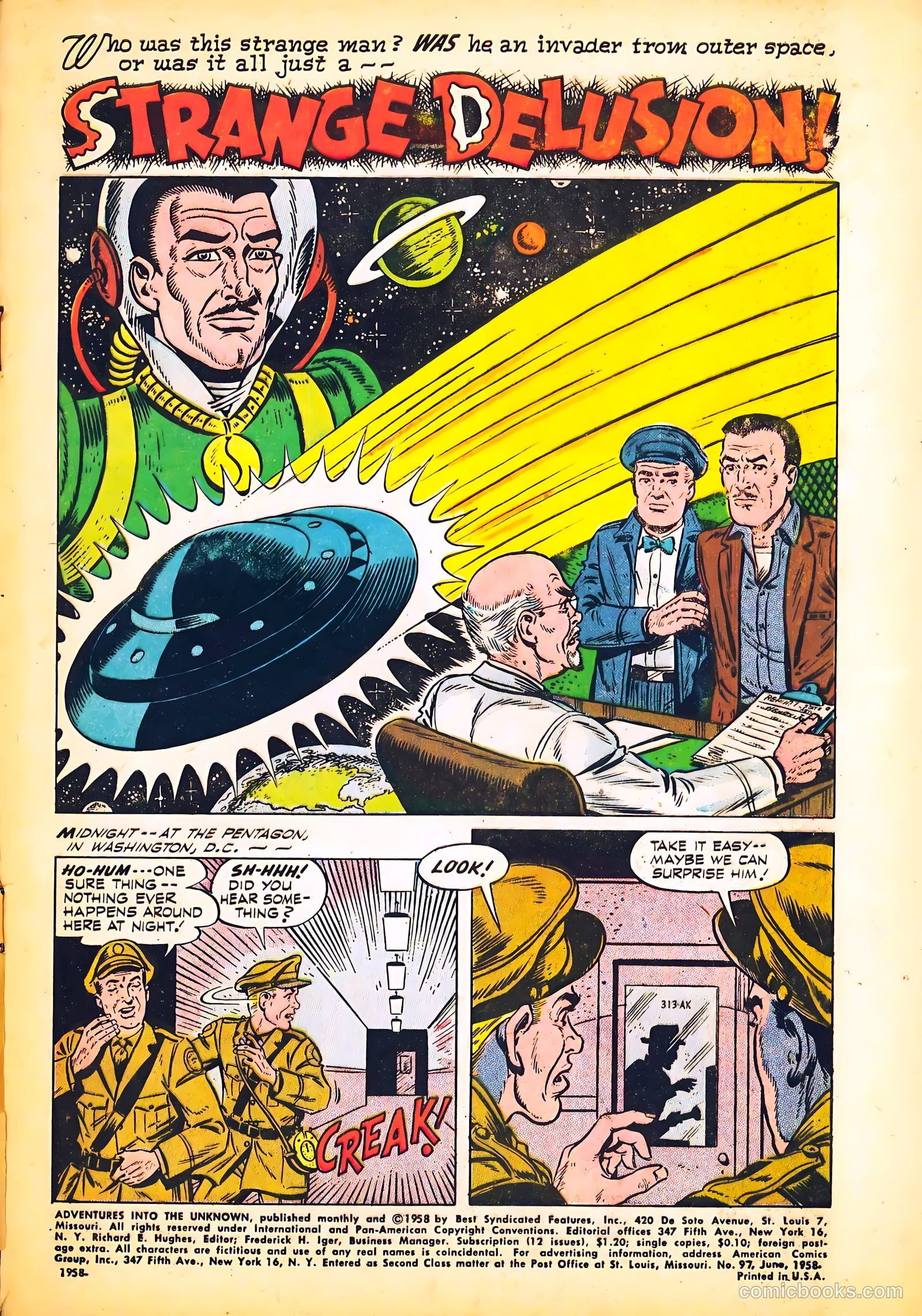 Adventures into the Unknown #97 — page 3 of 36