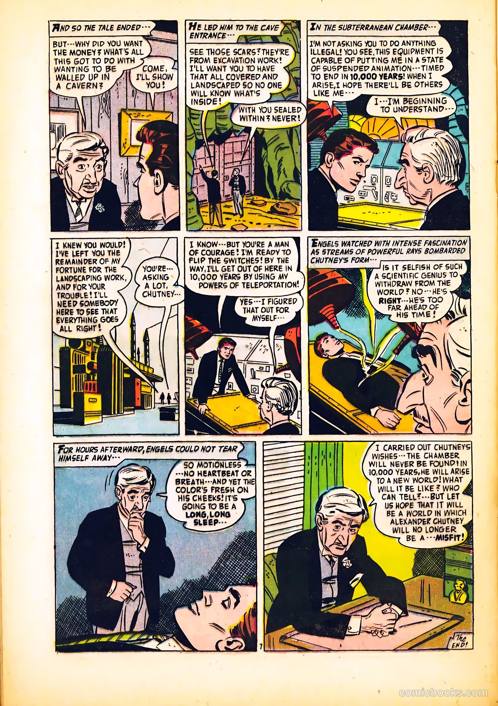Adventures into the Unknown #97 — page 22 of 36