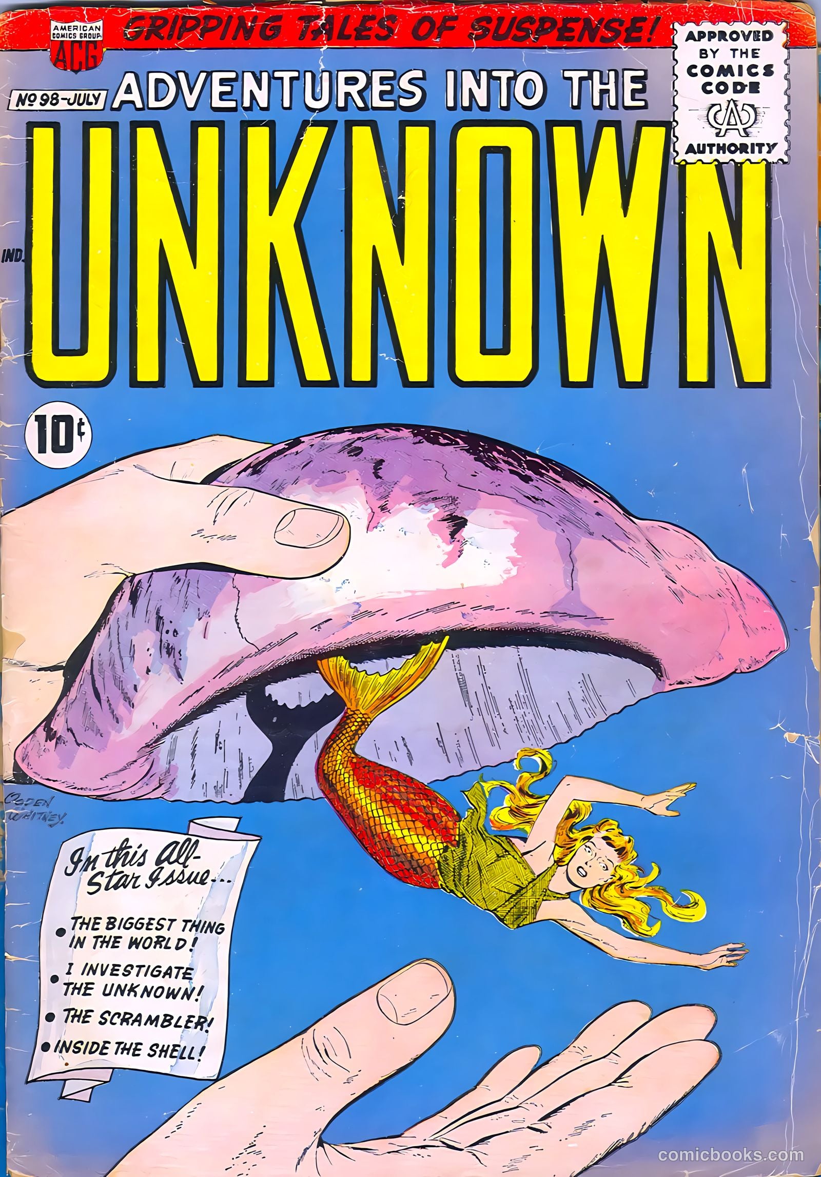 Adventures into the Unknown #98 — page 1 of 36