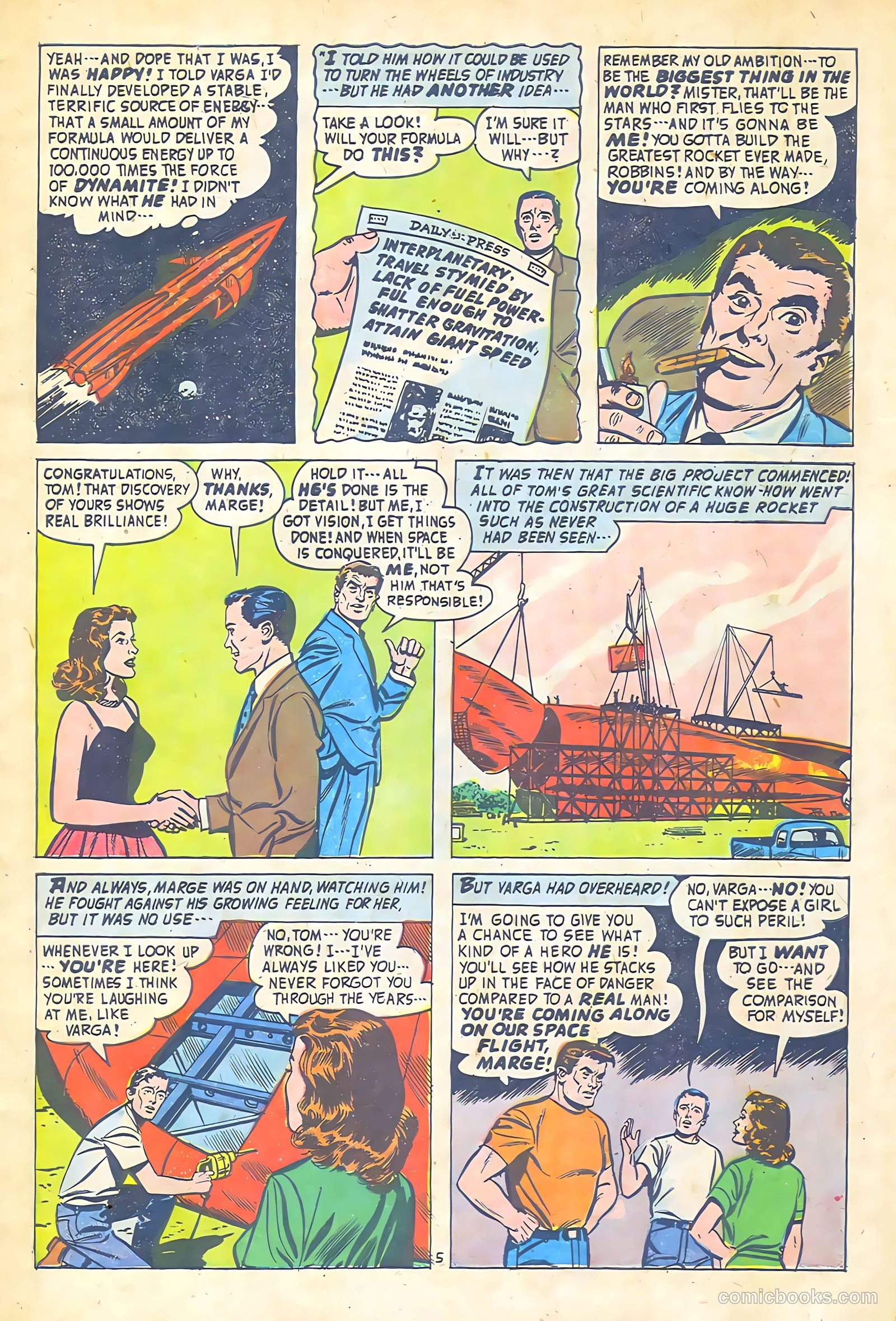 Adventures into the Unknown #98 — page 7 of 36
