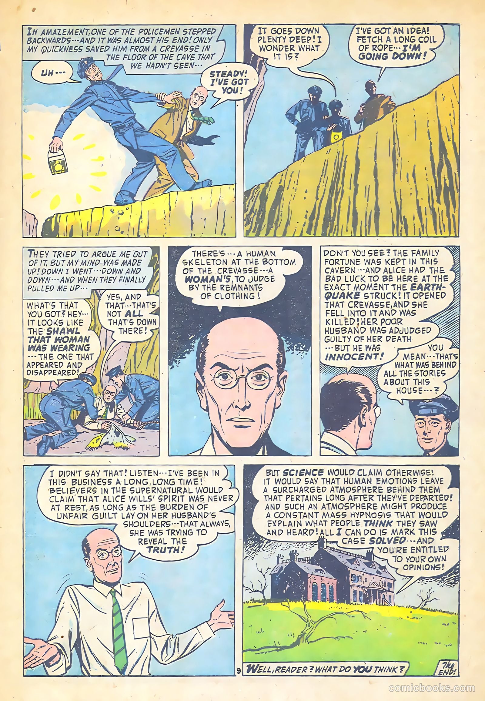 Adventures into the Unknown #98 — page 33 of 36