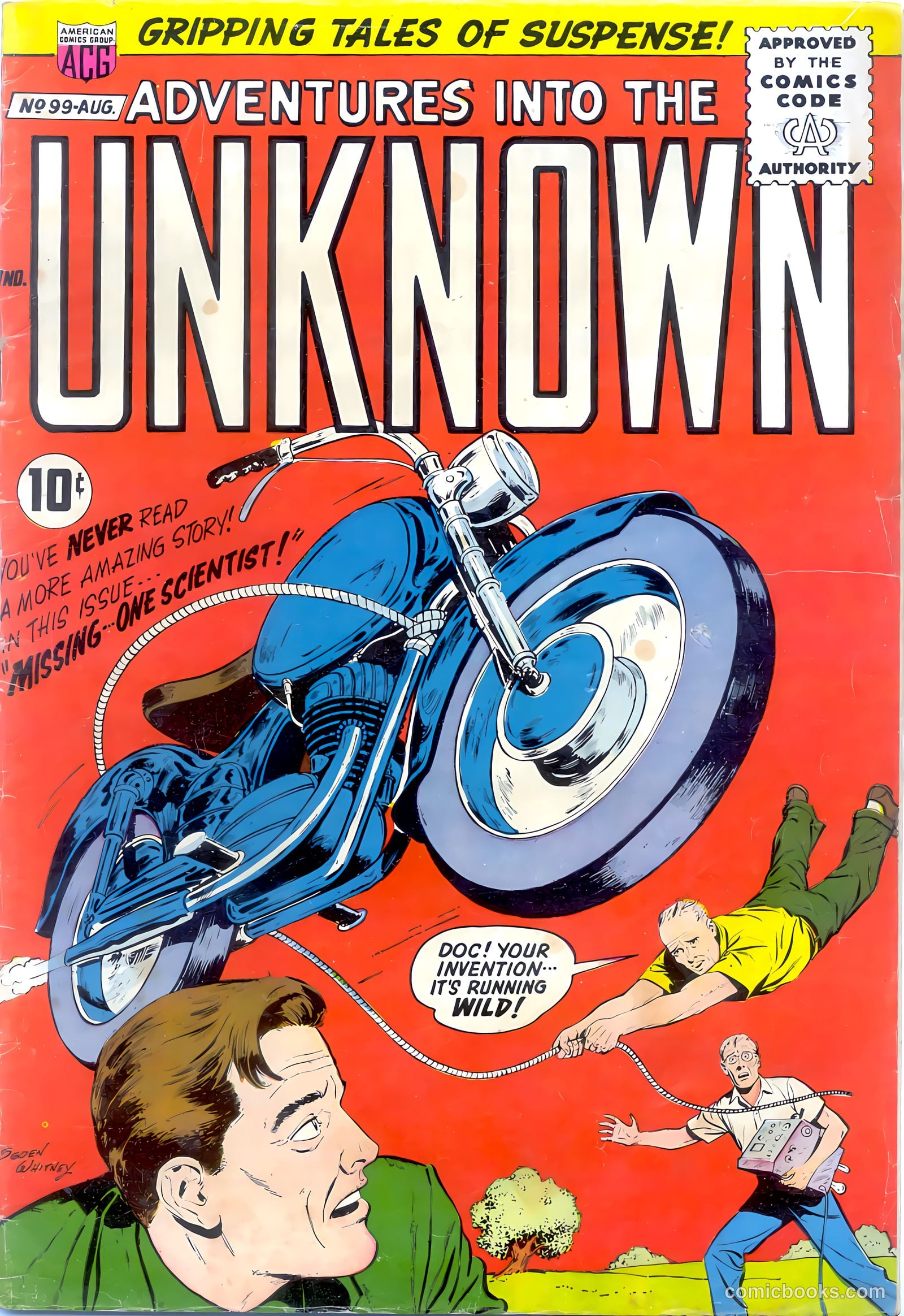 Adventures into the Unknown #99 — page 1 of 36