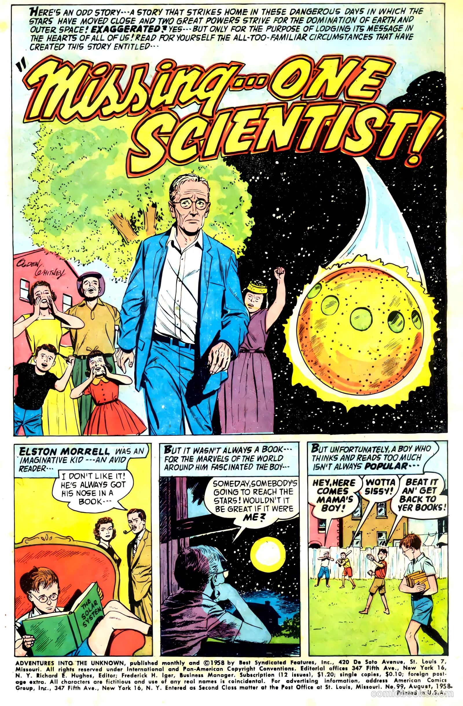 Adventures into the Unknown #99 — page 3 of 36