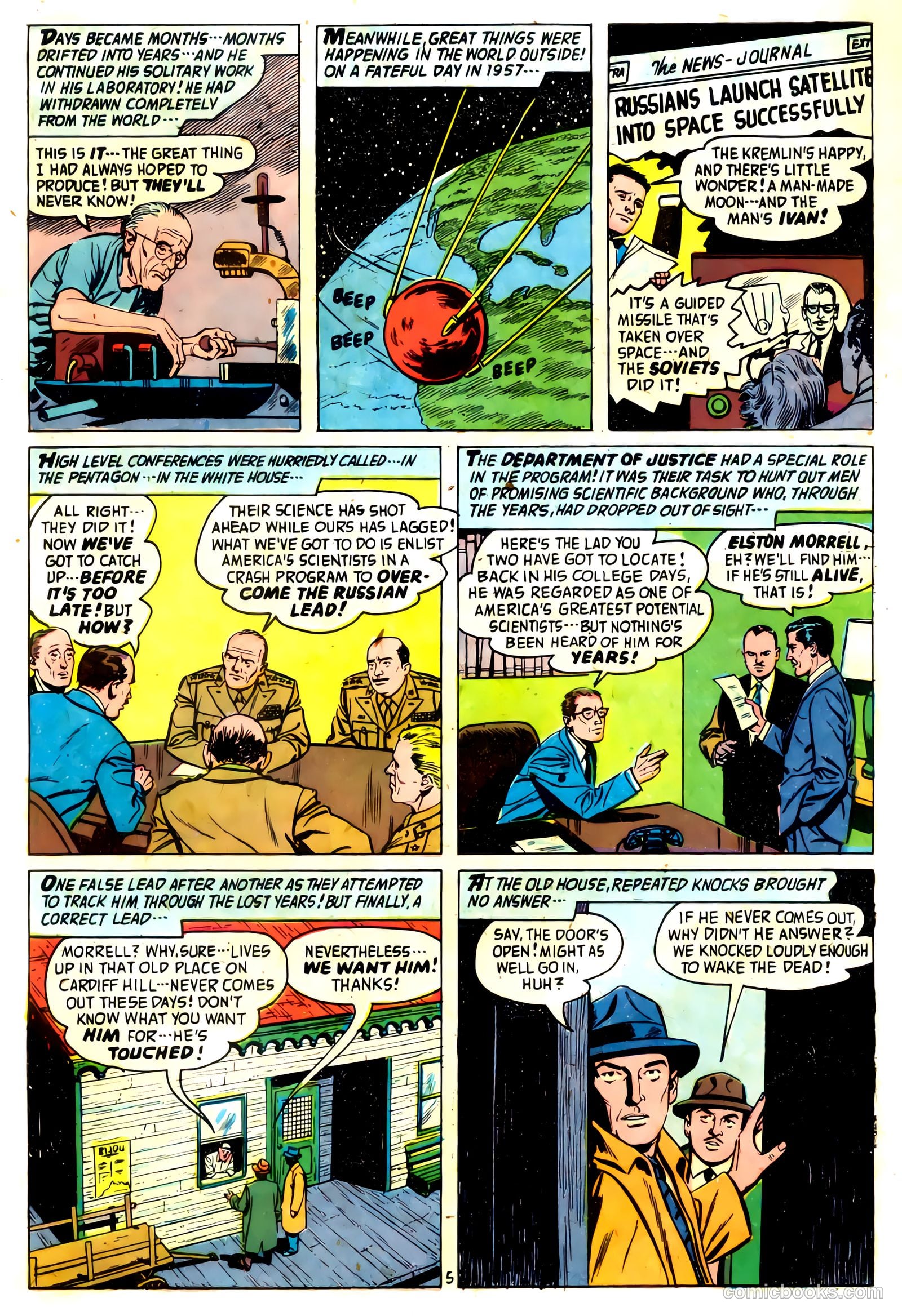 Adventures into the Unknown #99 — page 7 of 36