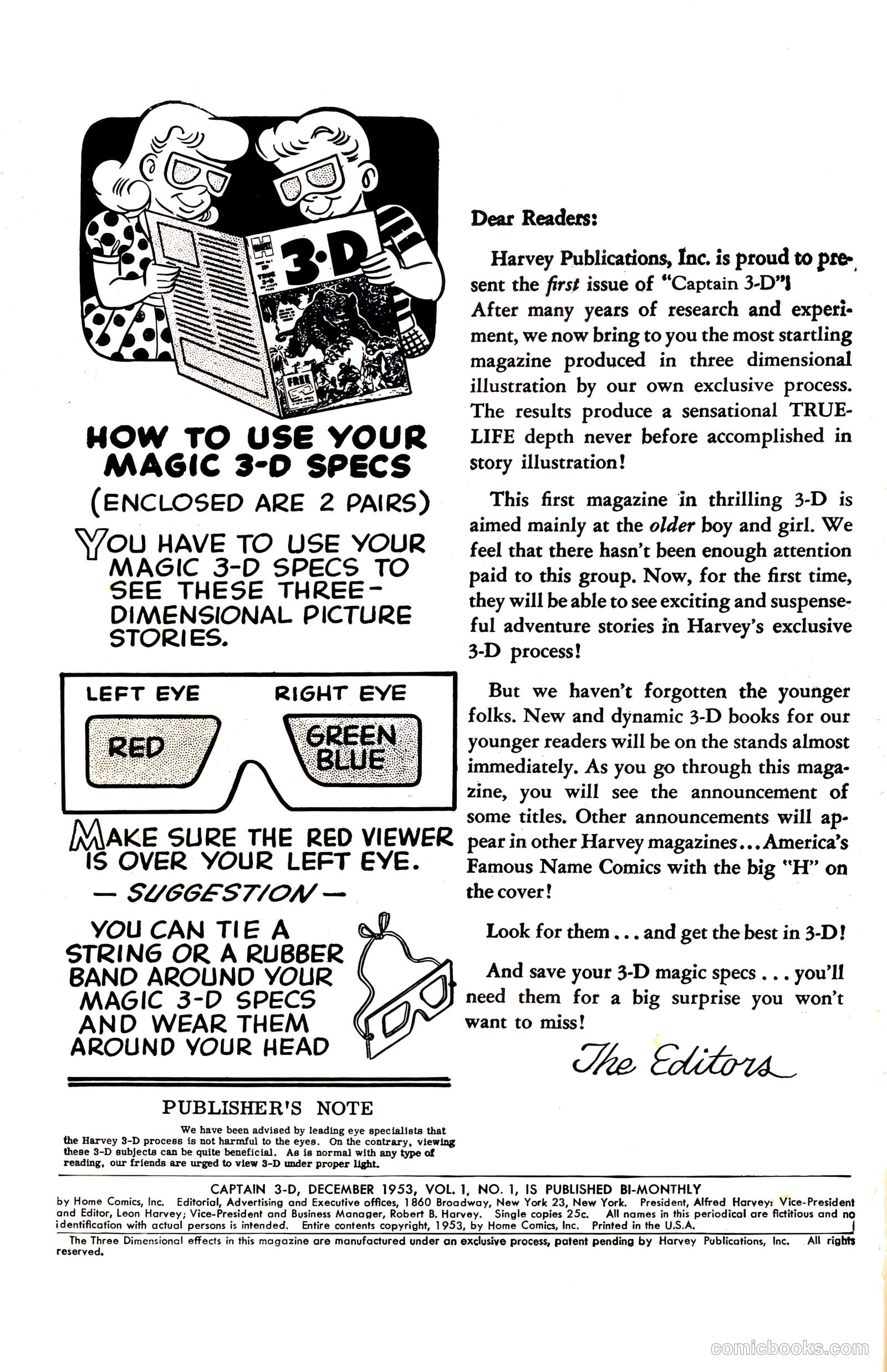 Captain 3D #1 — page 2 of 36