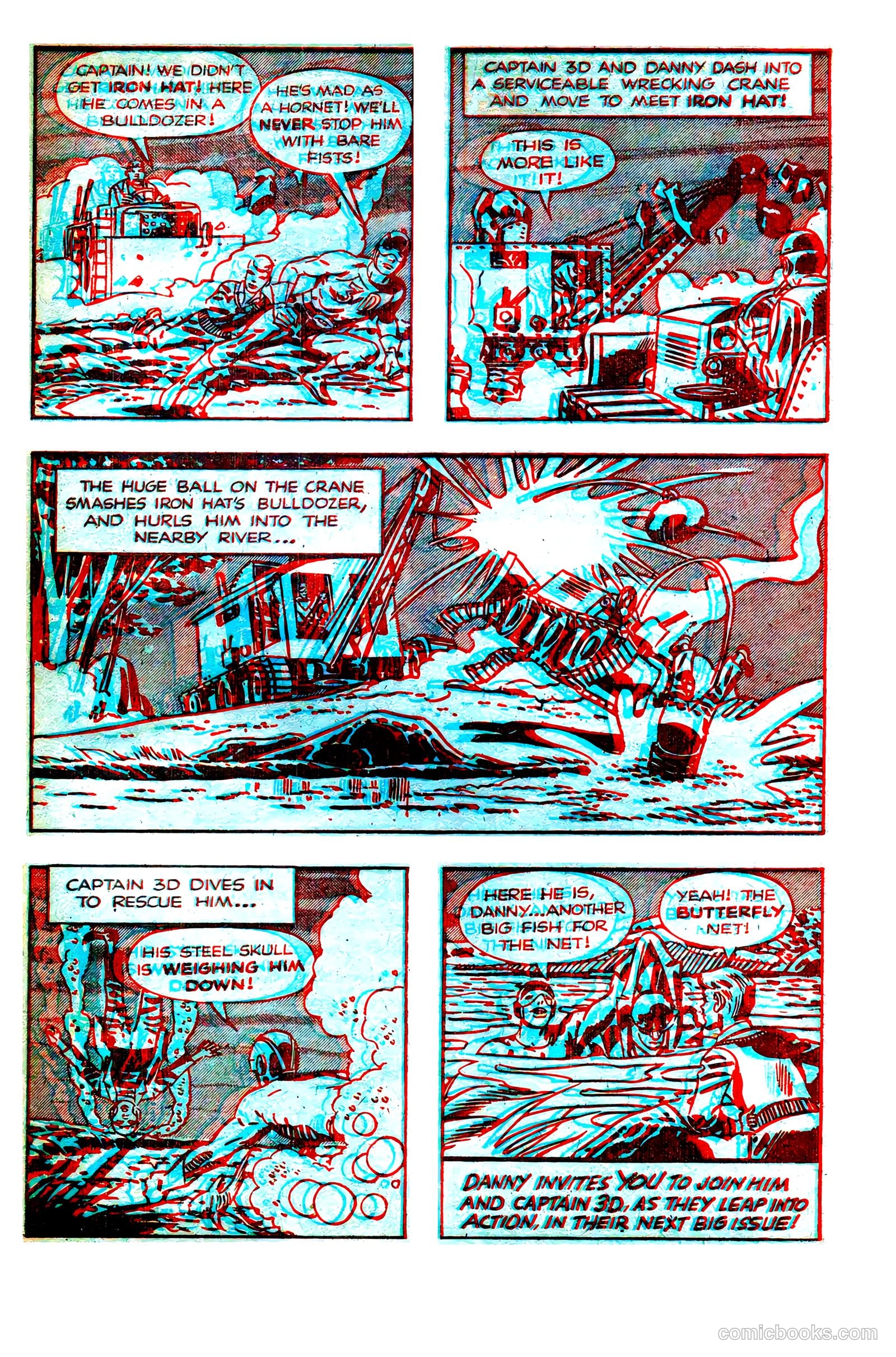 Captain 3D #1 — page 33 of 36