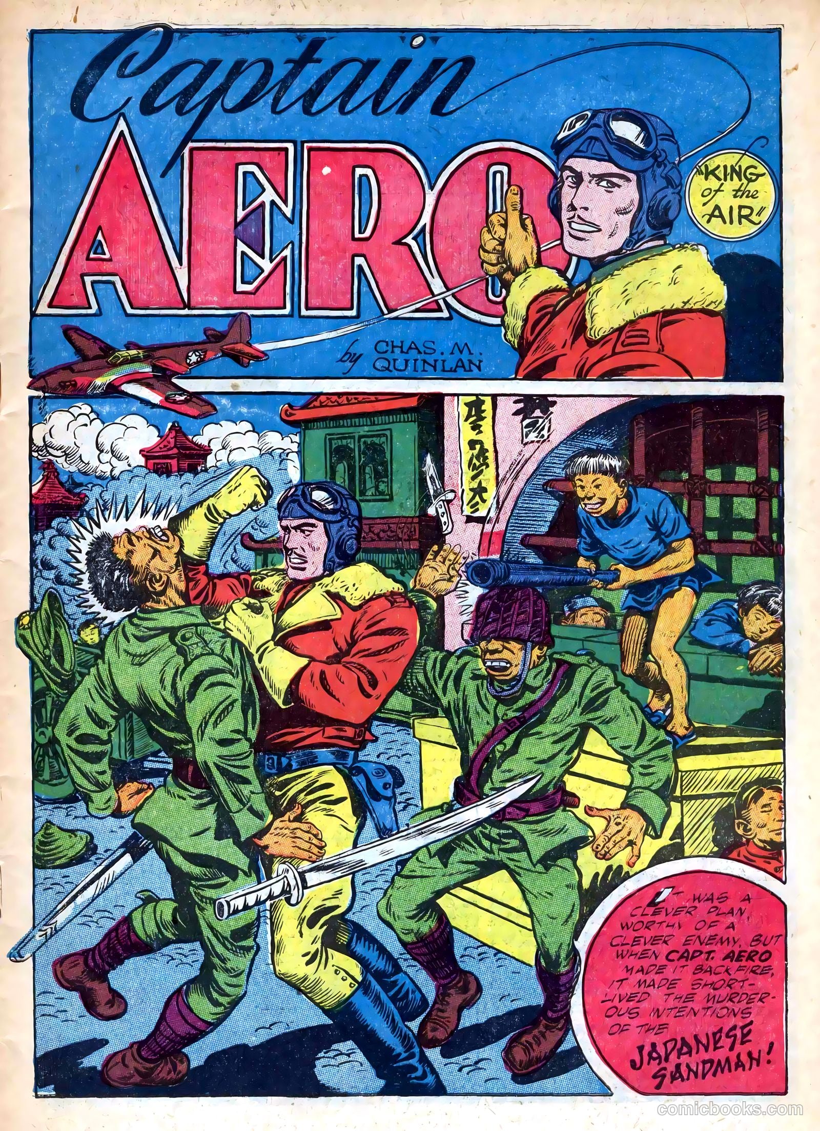 Captain Aero Comics #21 — page 3 of 52