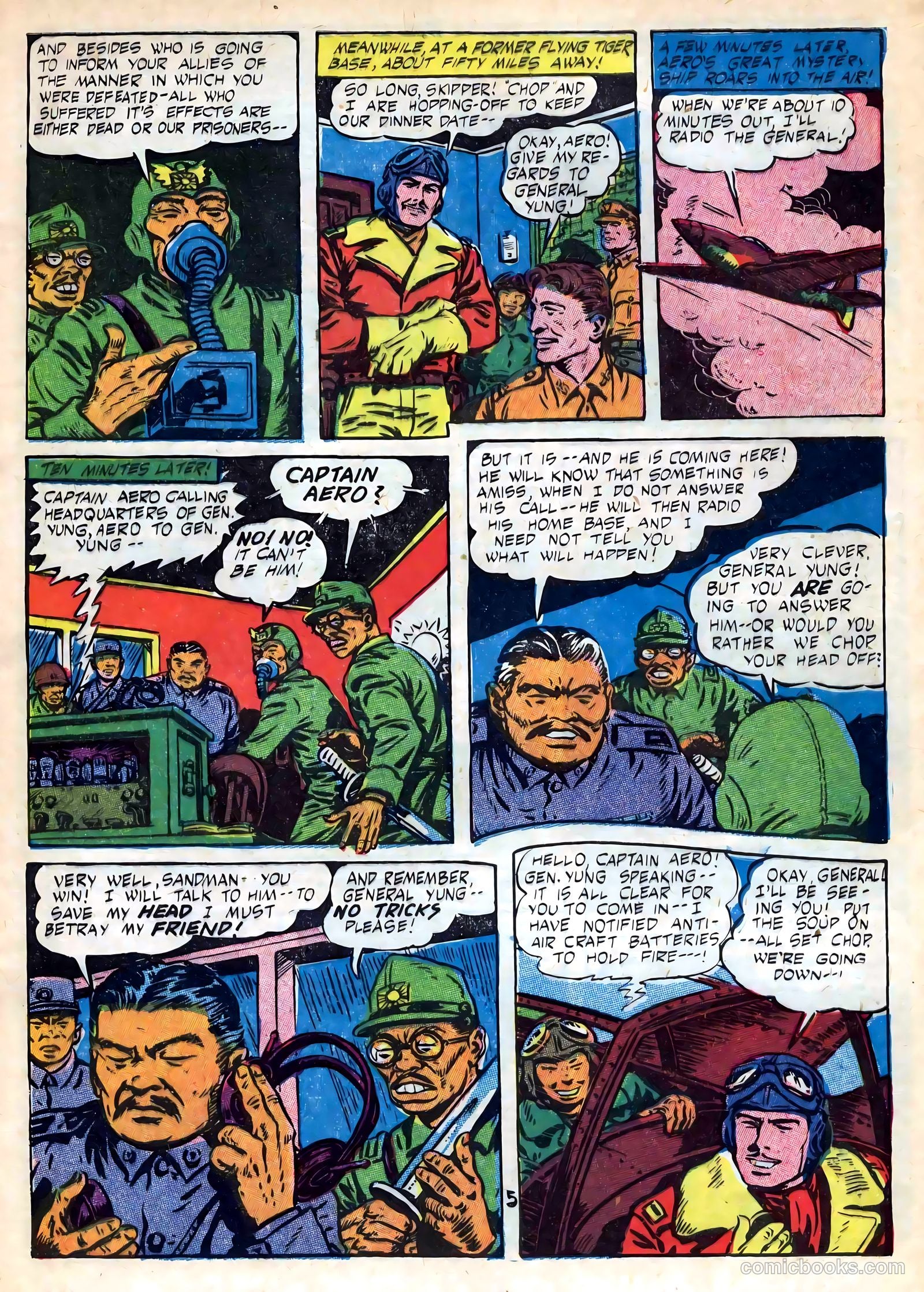 Captain Aero Comics #21 — page 7 of 52
