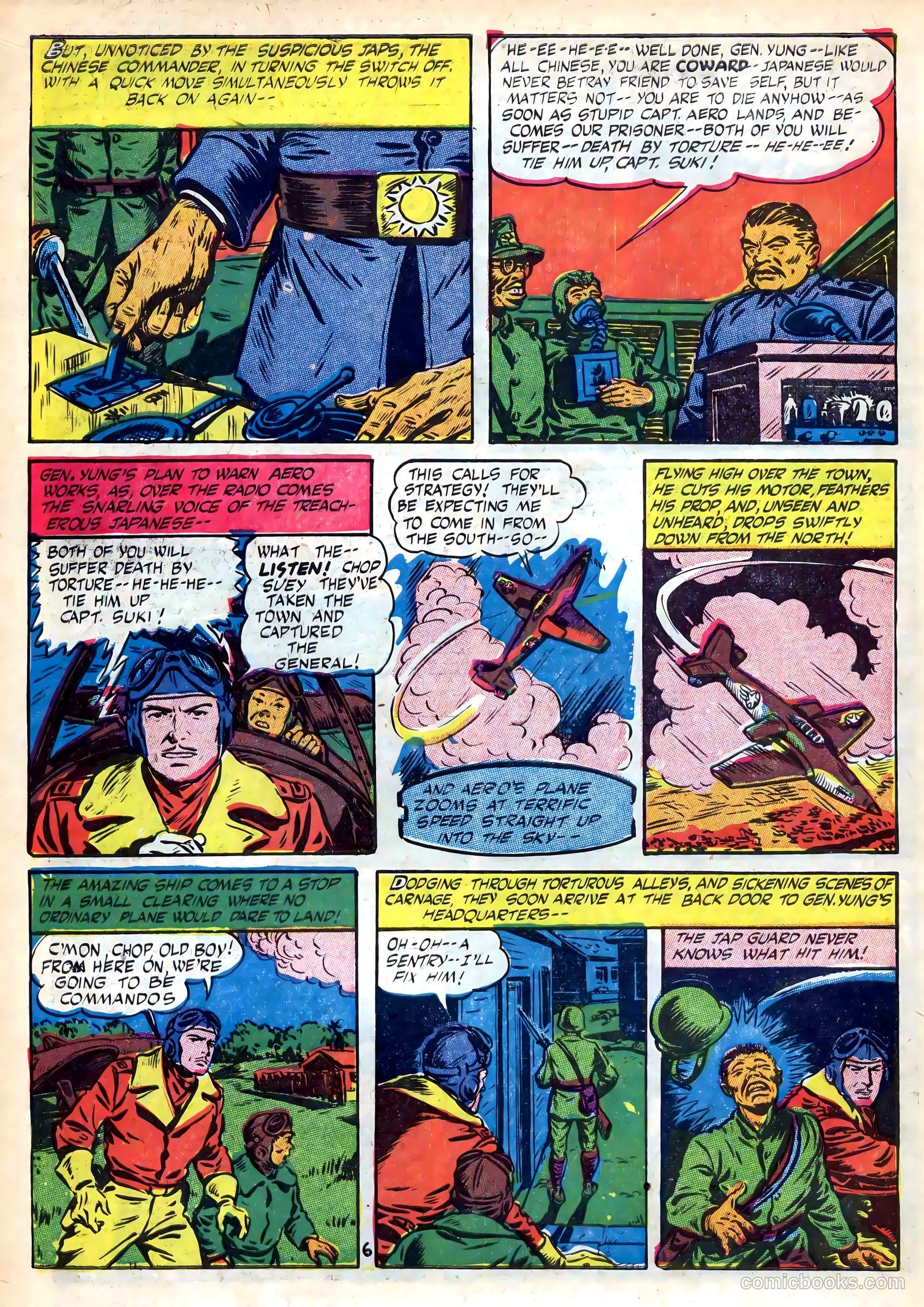 Captain Aero Comics #21 — page 8 of 52