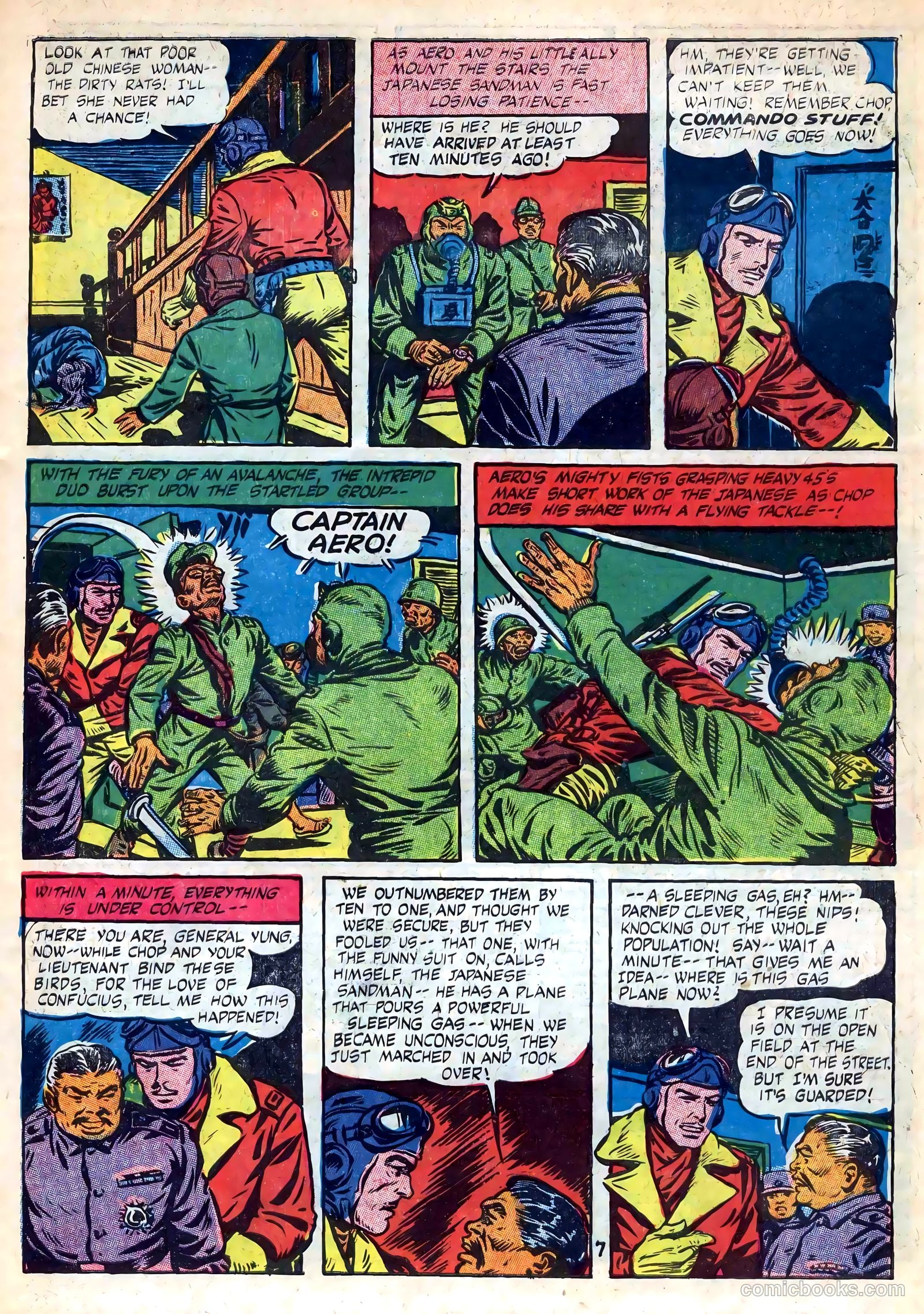 Captain Aero Comics #21 — page 9 of 52