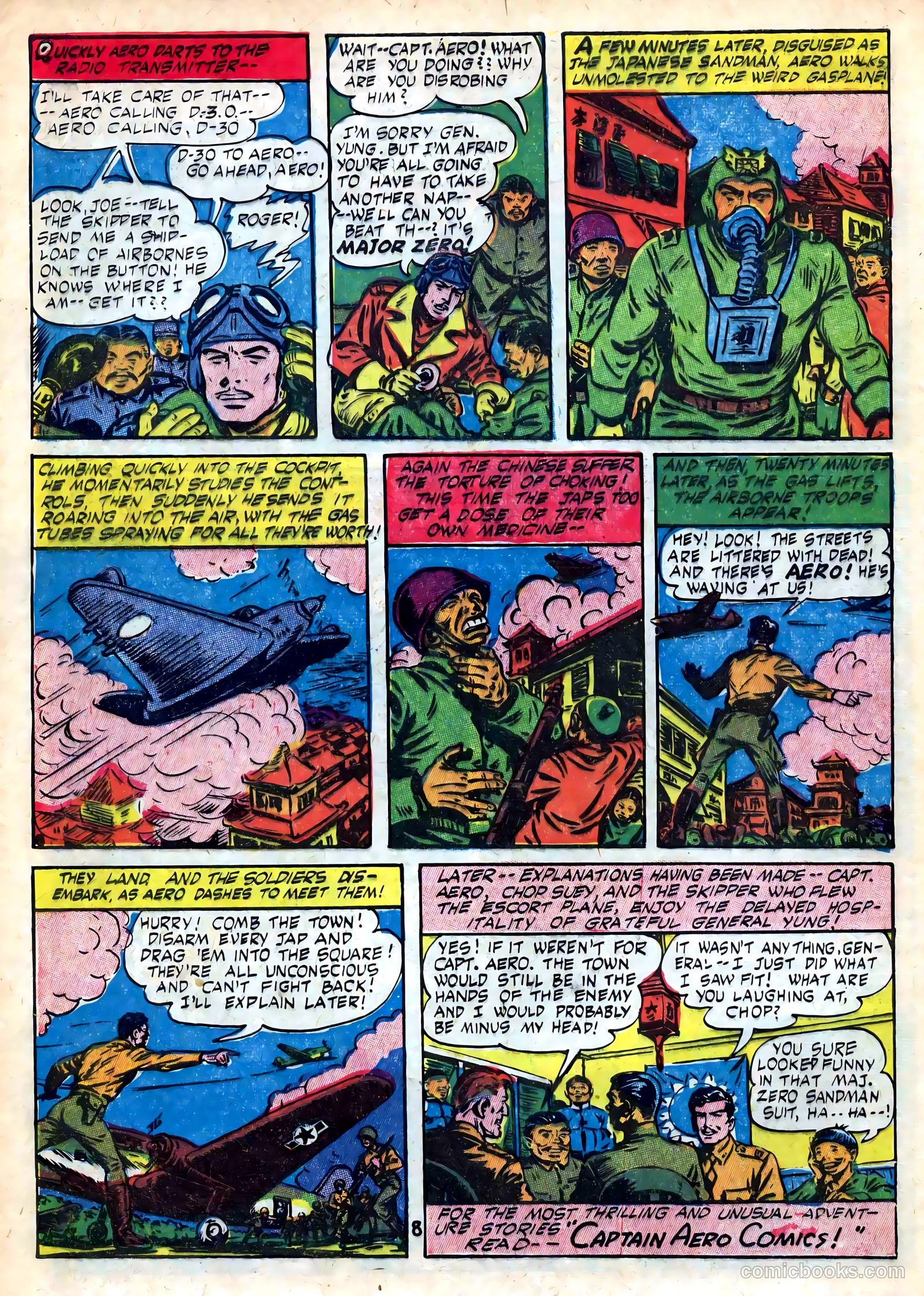 Captain Aero Comics #21 — page 10 of 52