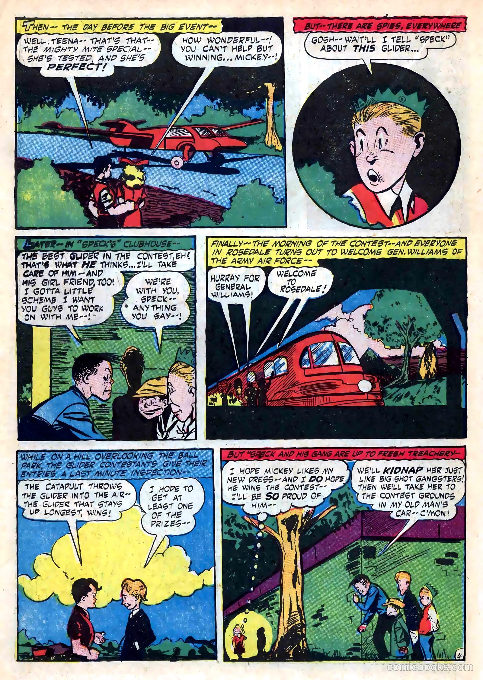 Captain Aero Comics #21 — page 18 of 52