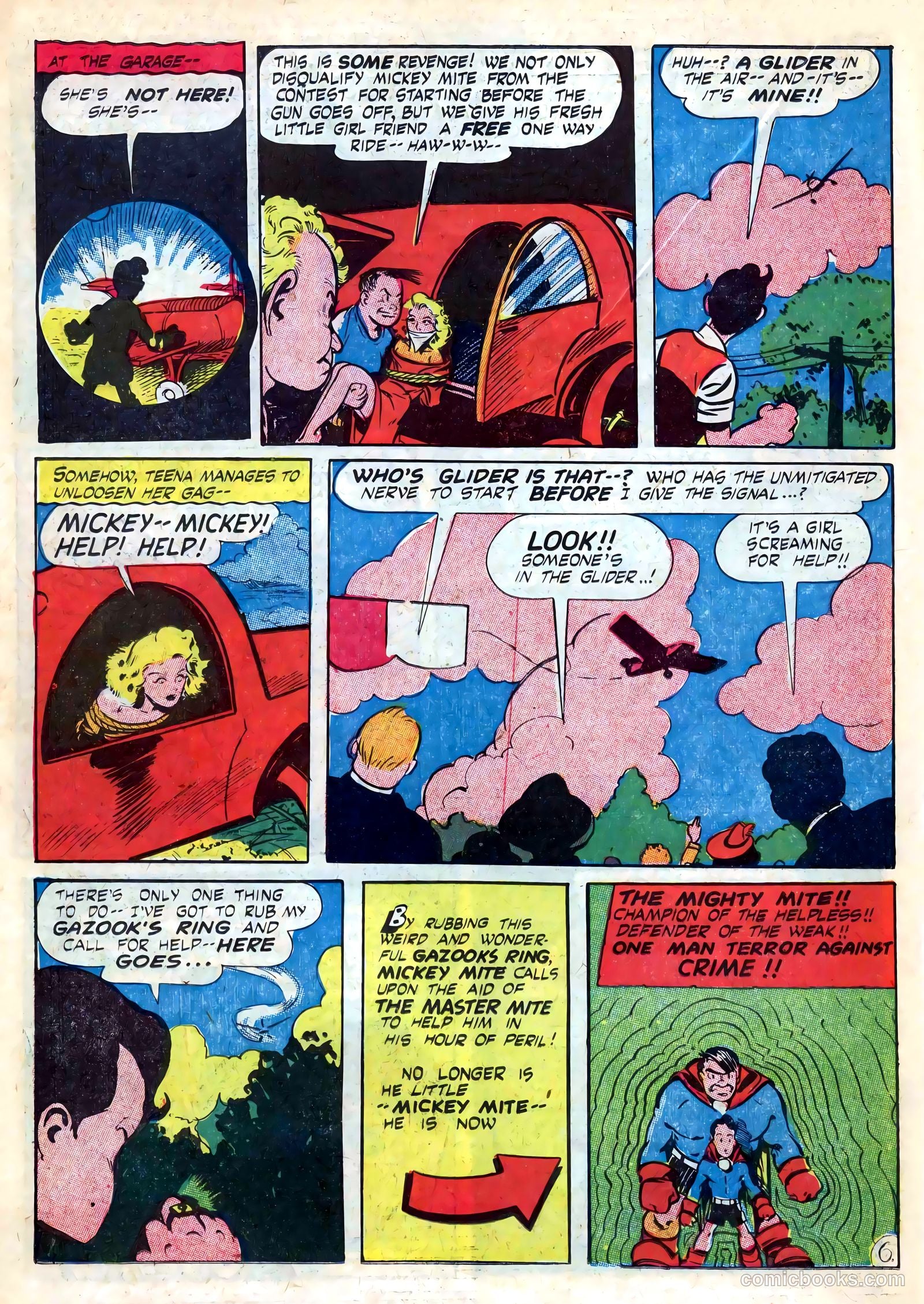 Captain Aero Comics #21 — page 20 of 52