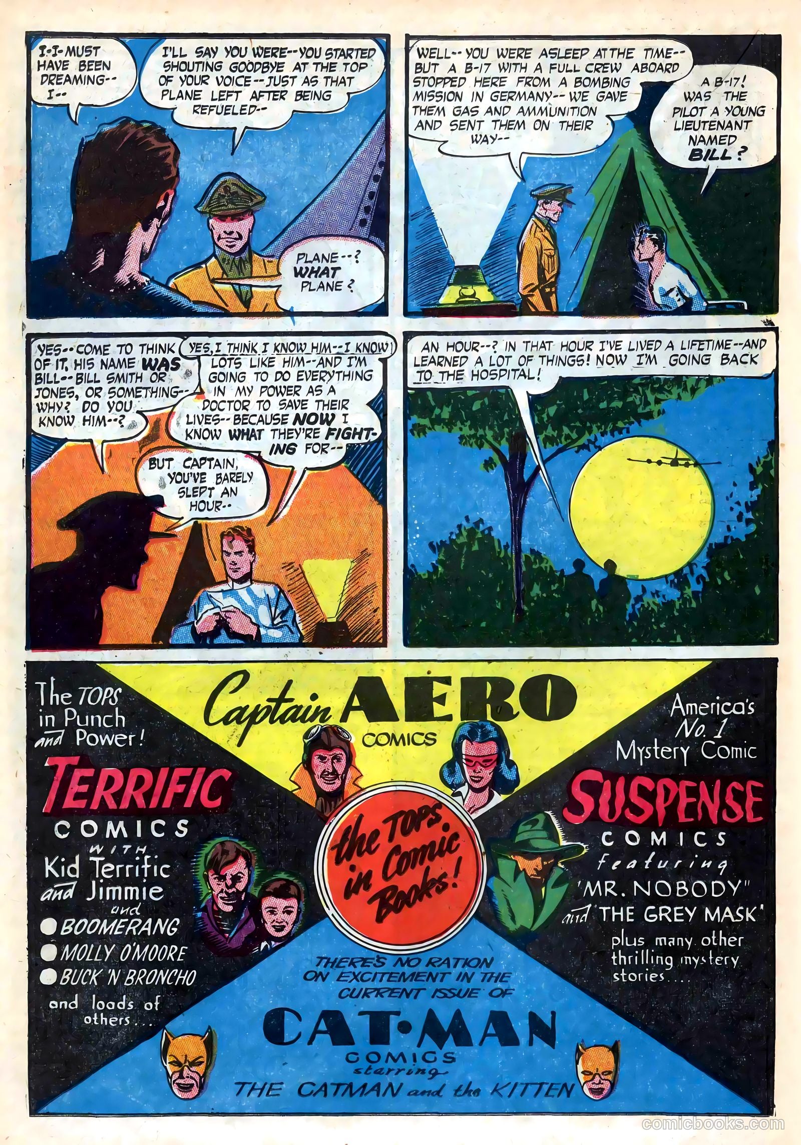 Captain Aero Comics #21 — page 32 of 52
