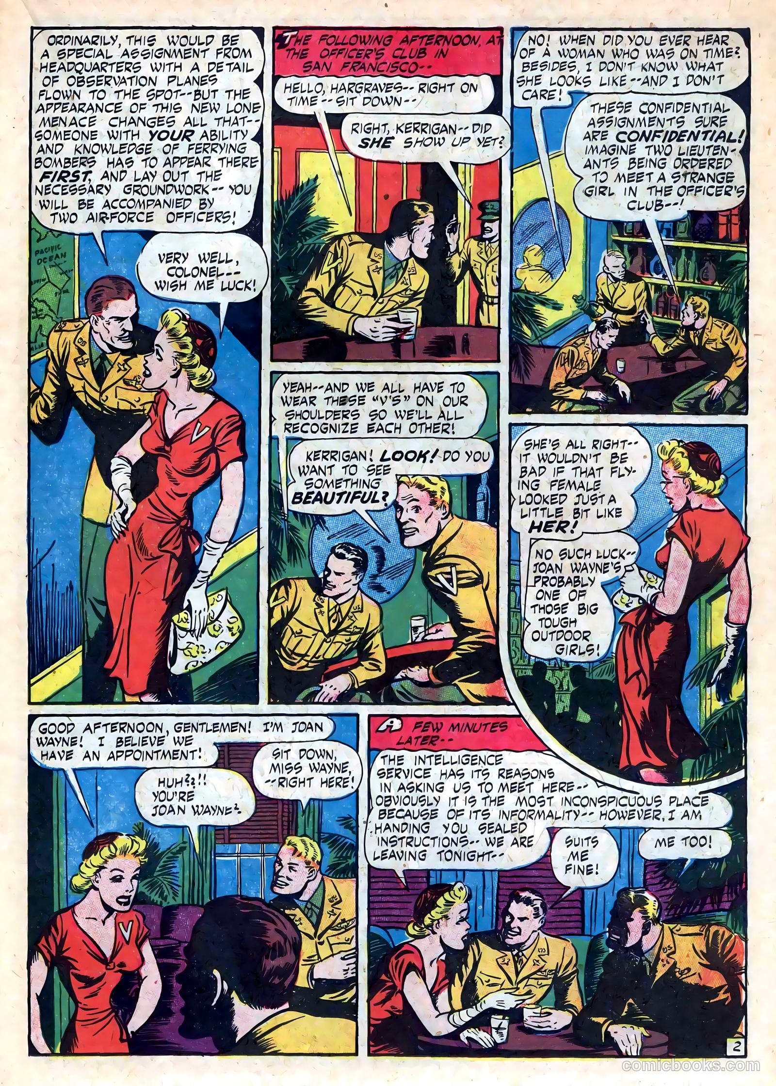 Captain Aero Comics #21 — page 35 of 52