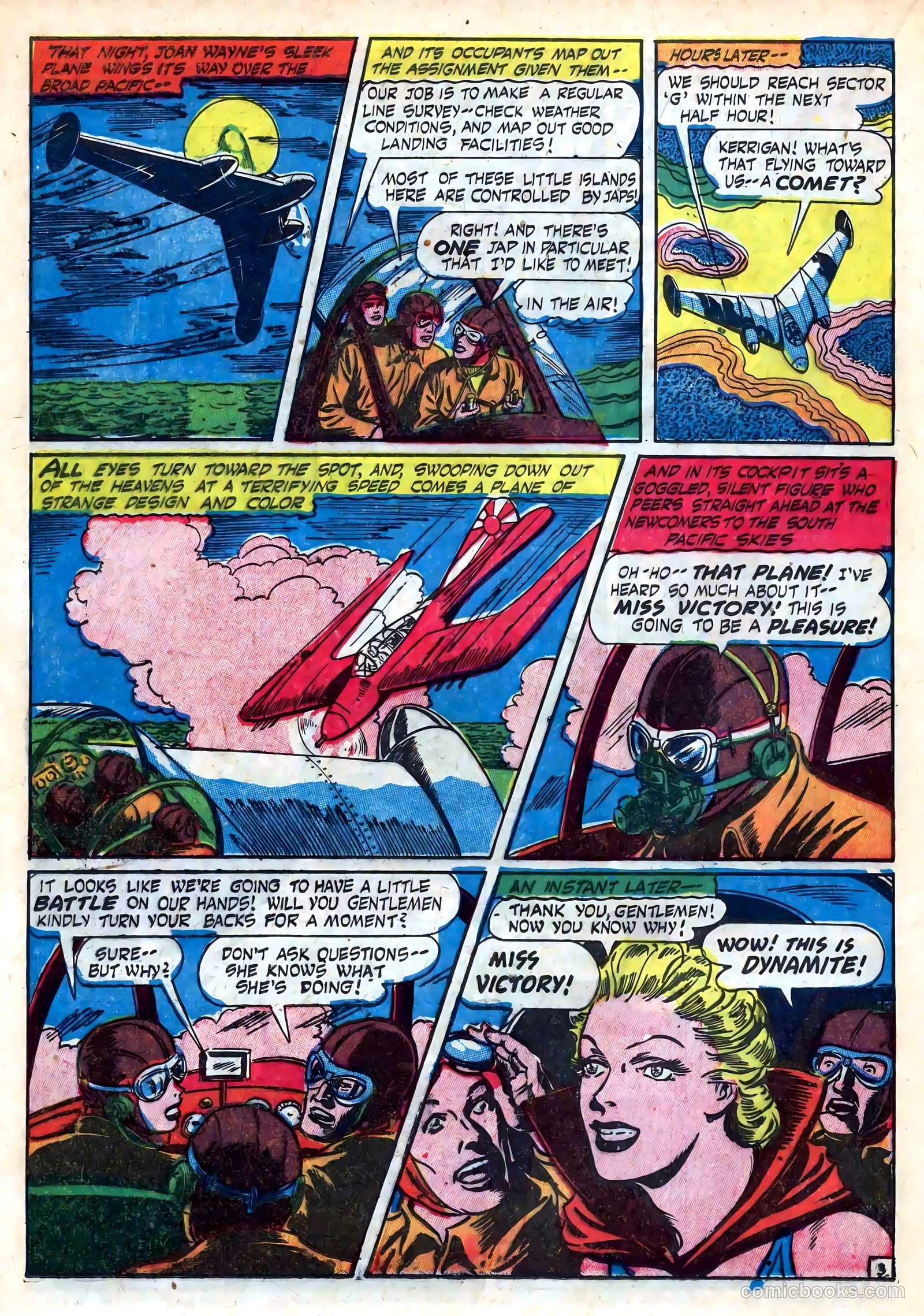 Captain Aero Comics #21 — page 36 of 52