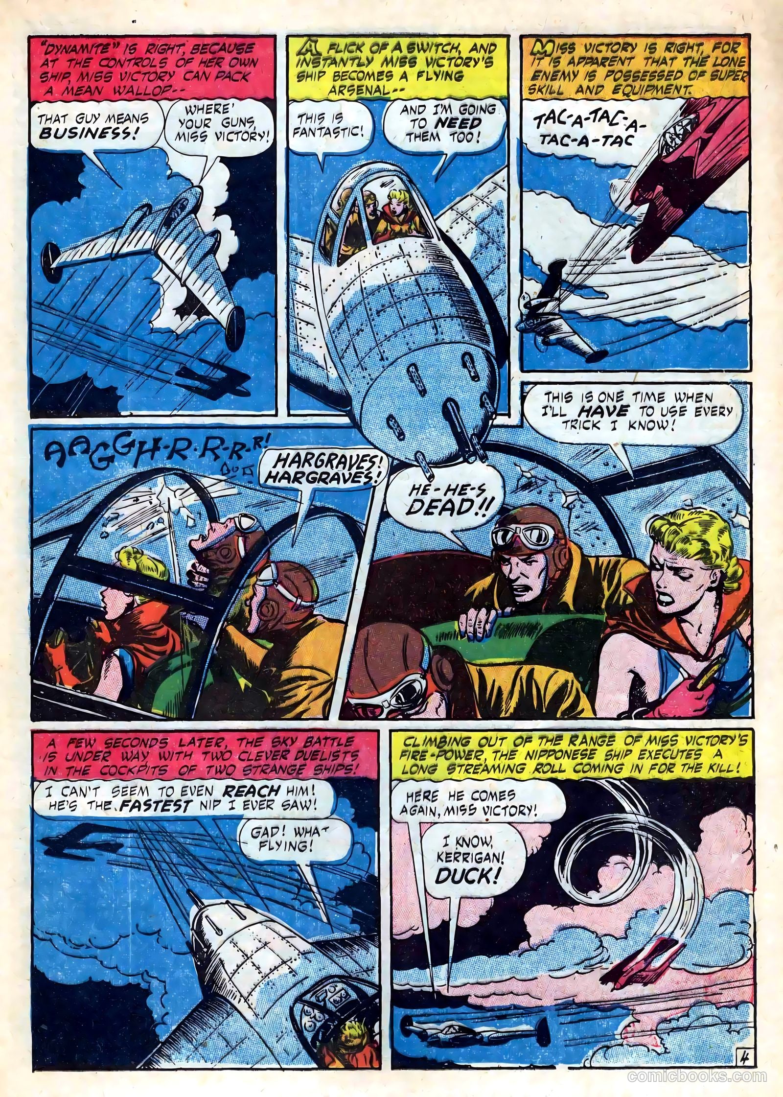Captain Aero Comics #21 — page 37 of 52