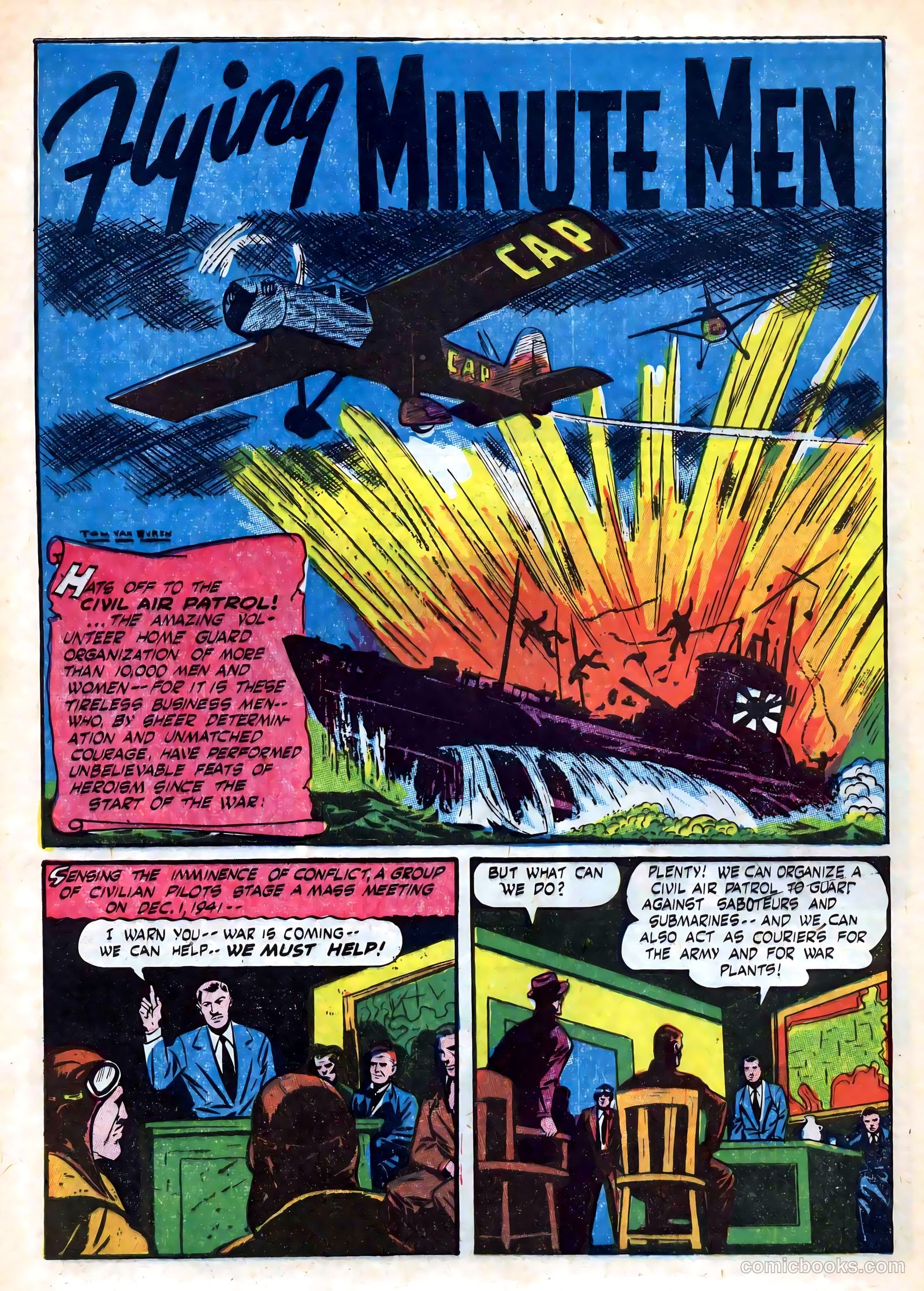 Captain Aero Comics #21 — page 40 of 52