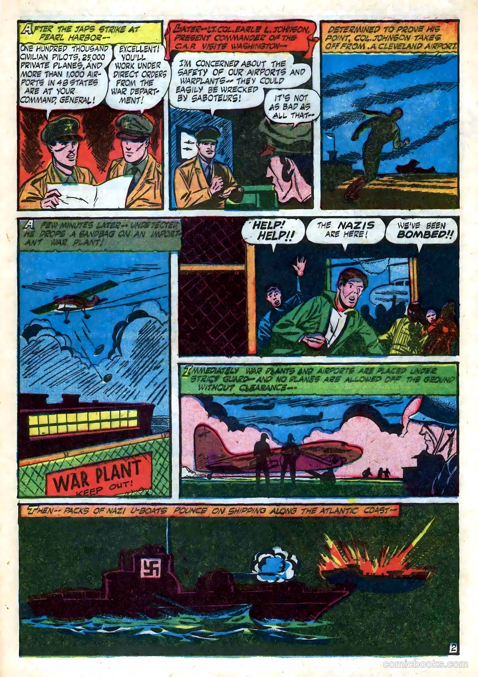 Captain Aero Comics #21 — page 41 of 52