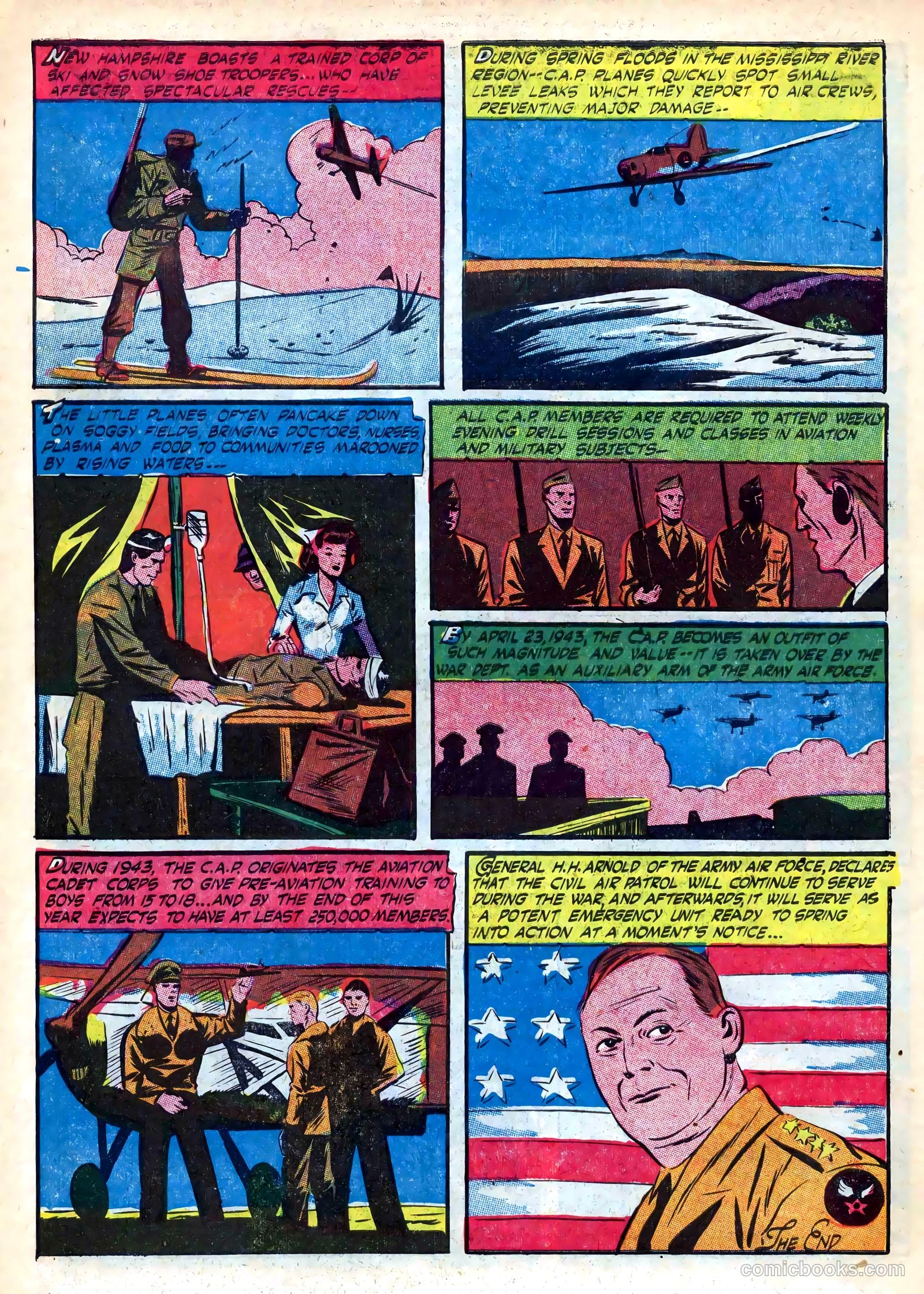 Captain Aero Comics #21 — page 44 of 52