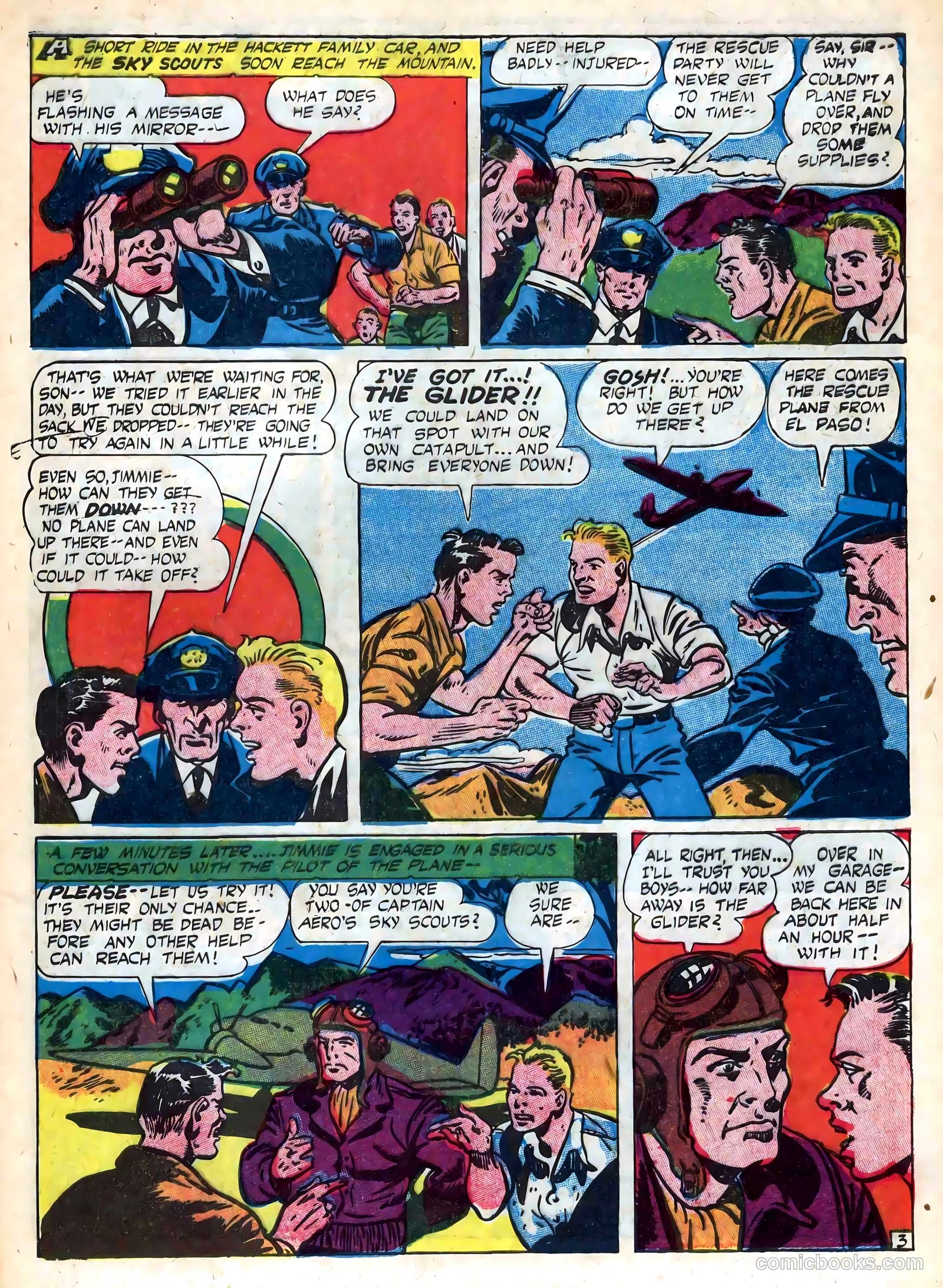 Captain Aero Comics #21 — page 47 of 52