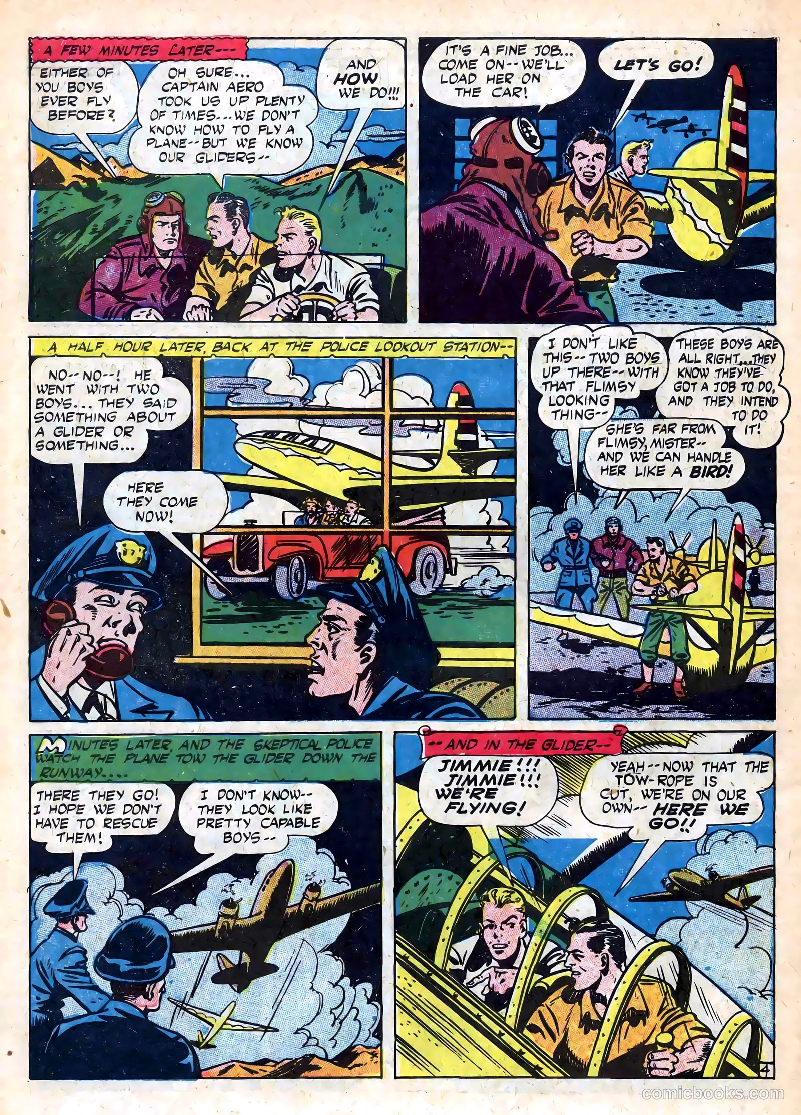 Captain Aero Comics #21 — page 48 of 52