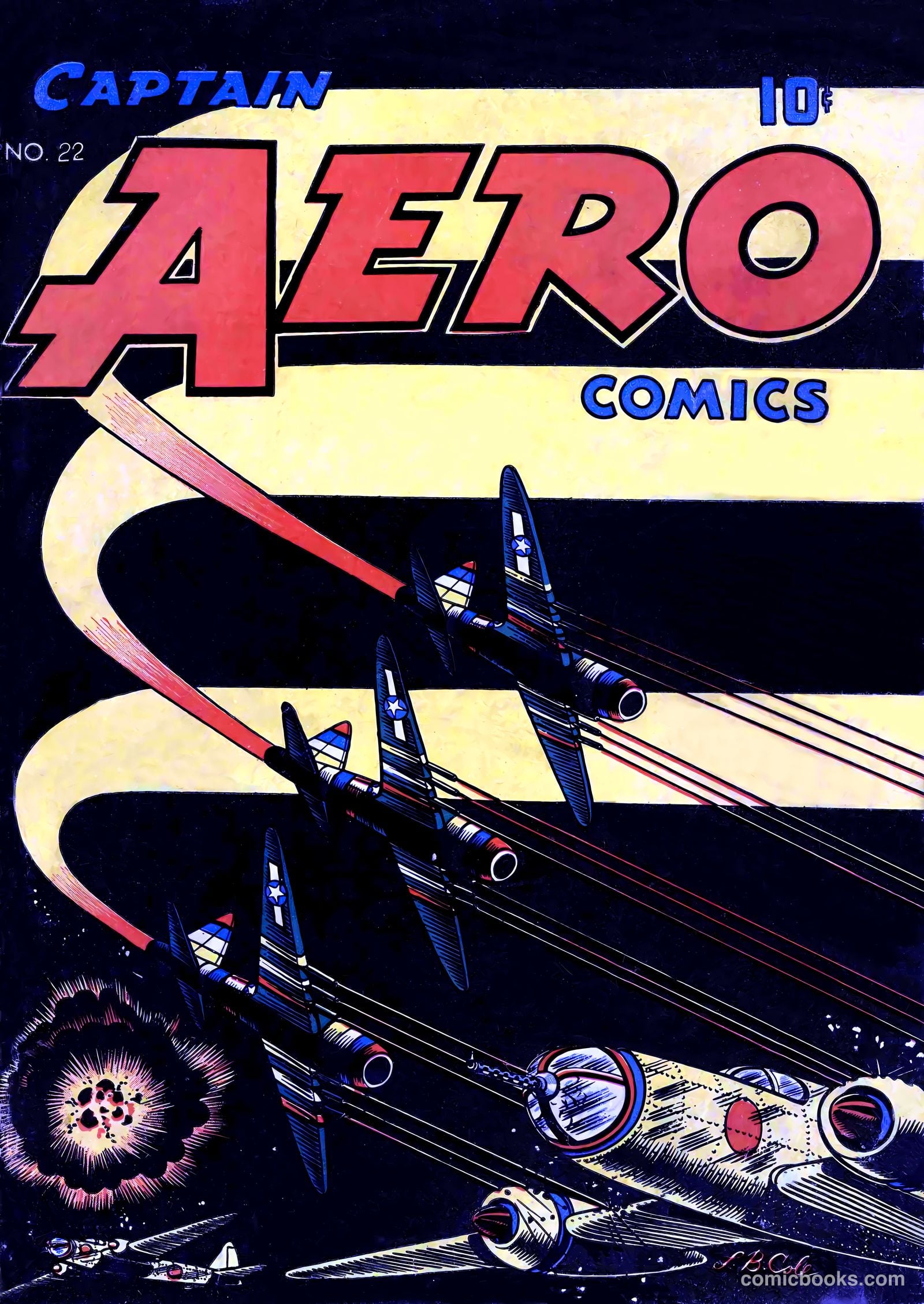 Captain Aero Comics #22 — page 1 of 52