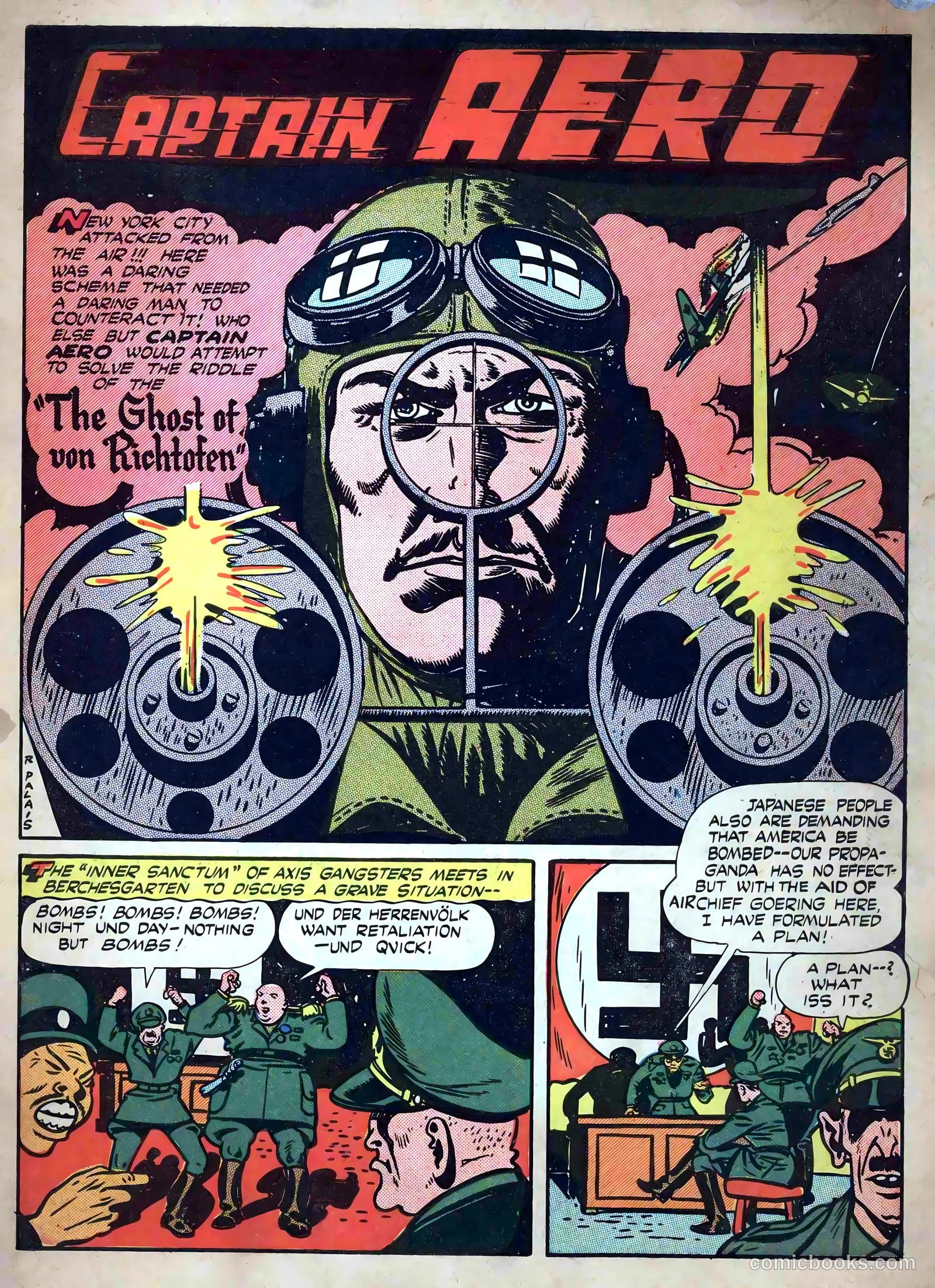 Captain Aero Comics #22 — page 3 of 52