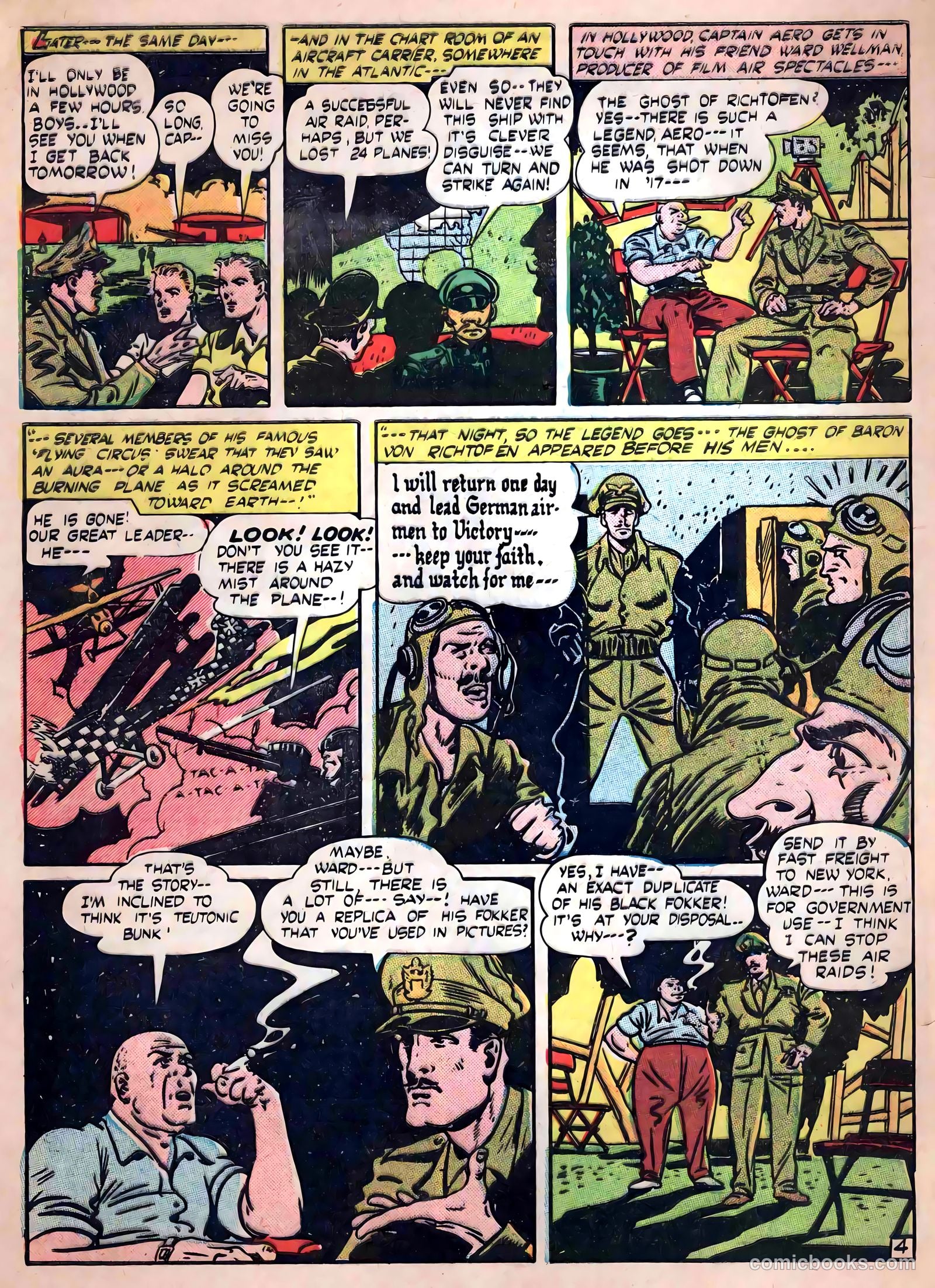 Captain Aero Comics #22 — page 6 of 52