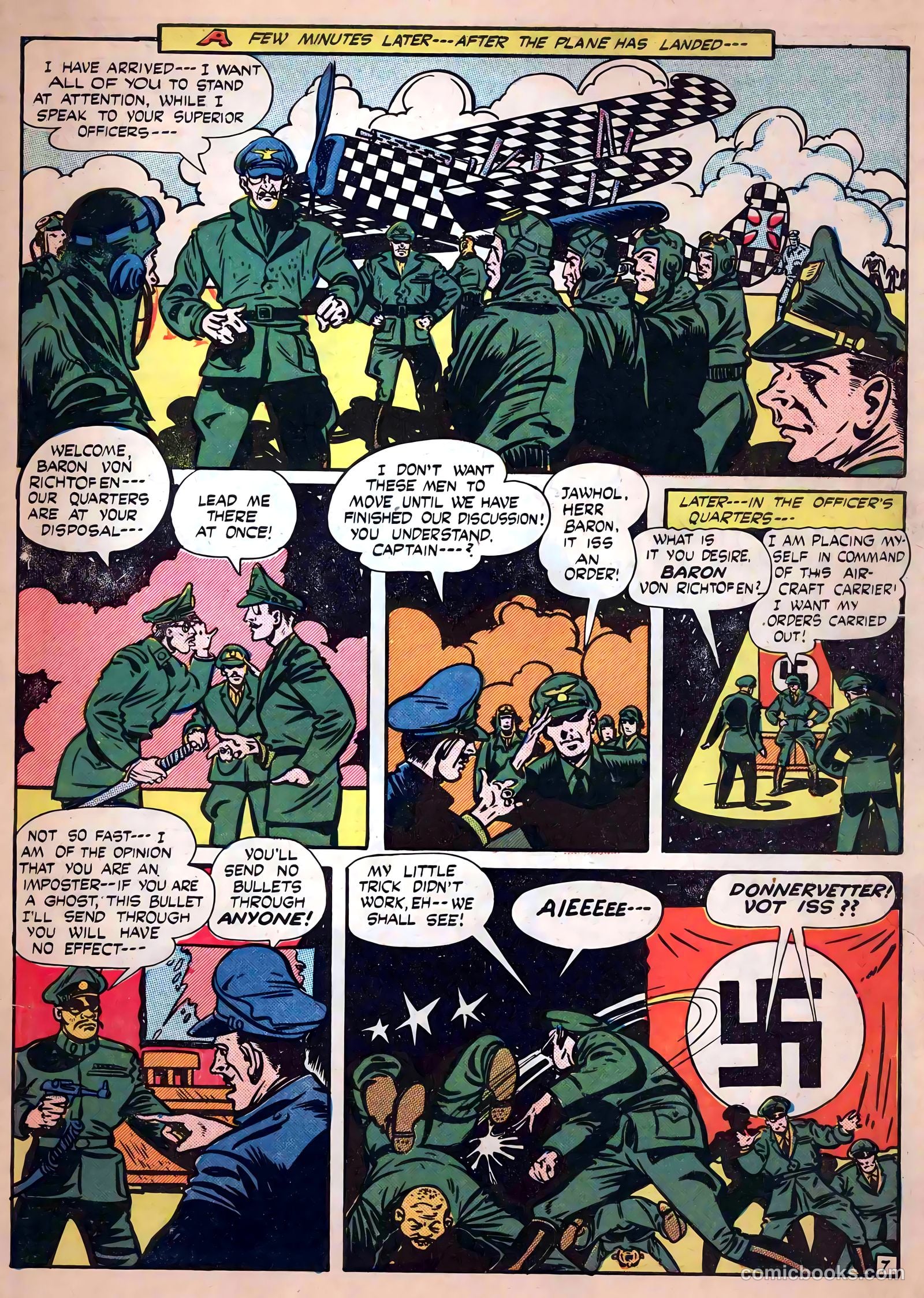 Captain Aero Comics #22 — page 9 of 52