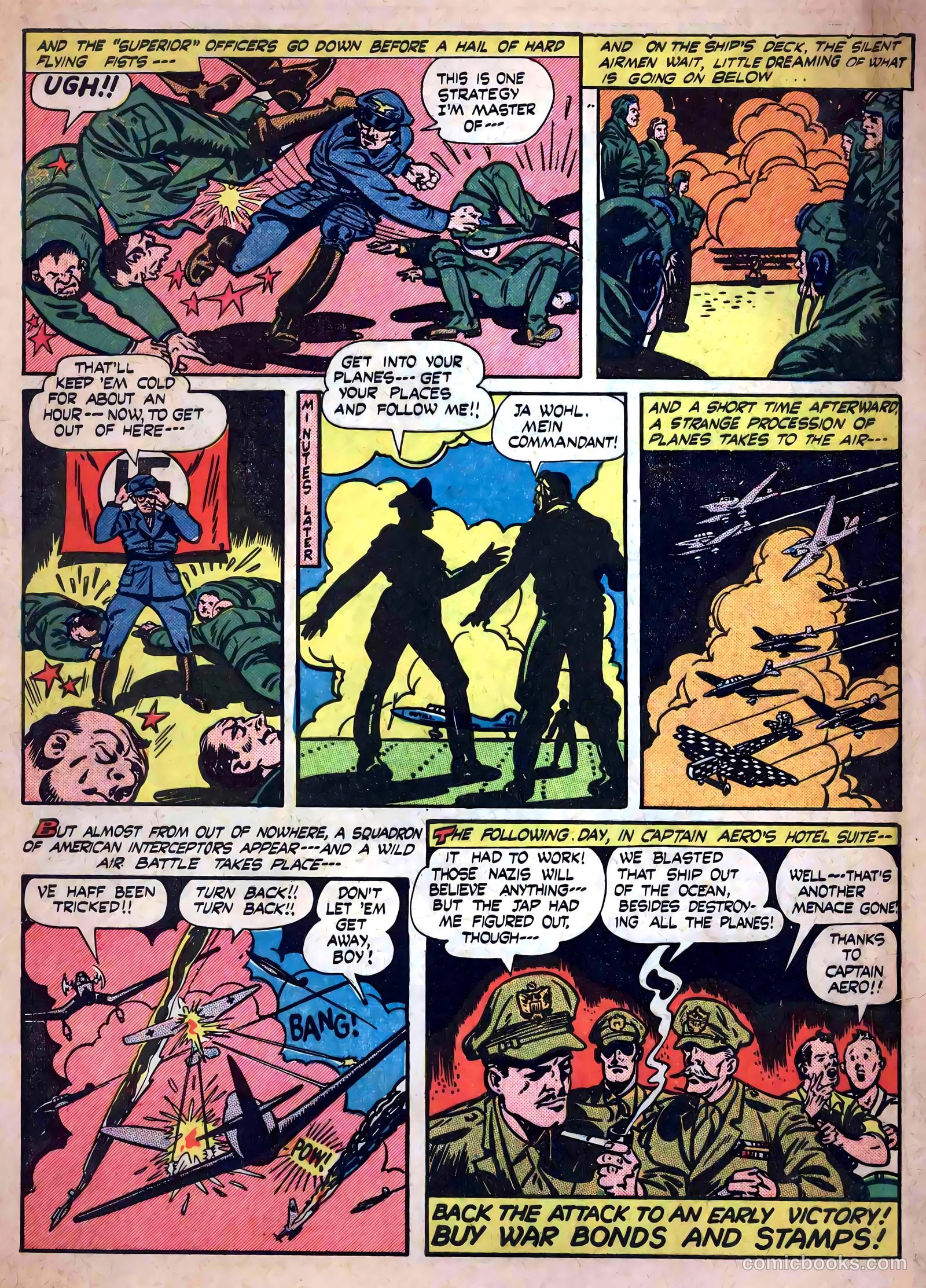 Captain Aero Comics #22 — page 10 of 52