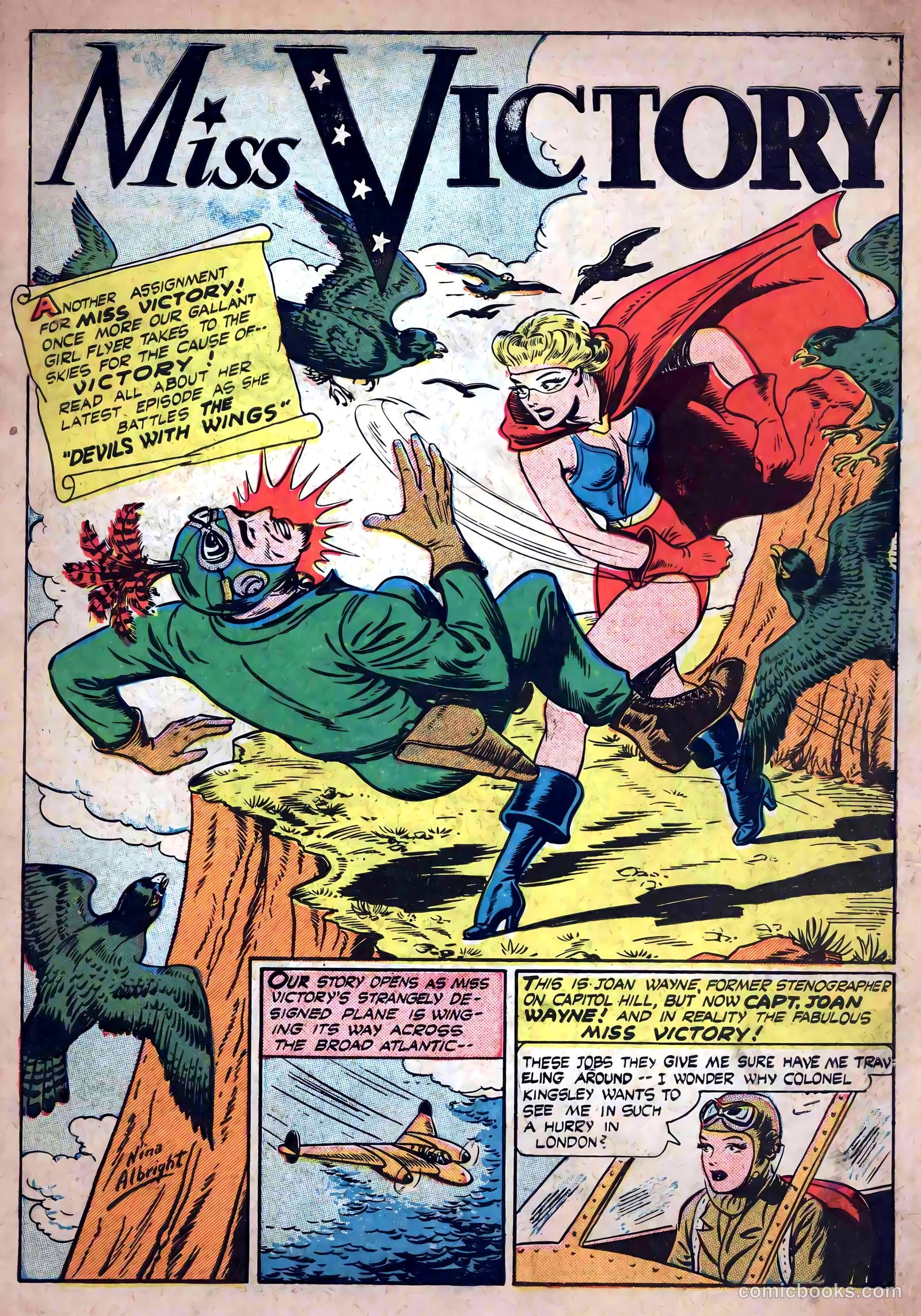 Captain Aero Comics #22 — page 11 of 52