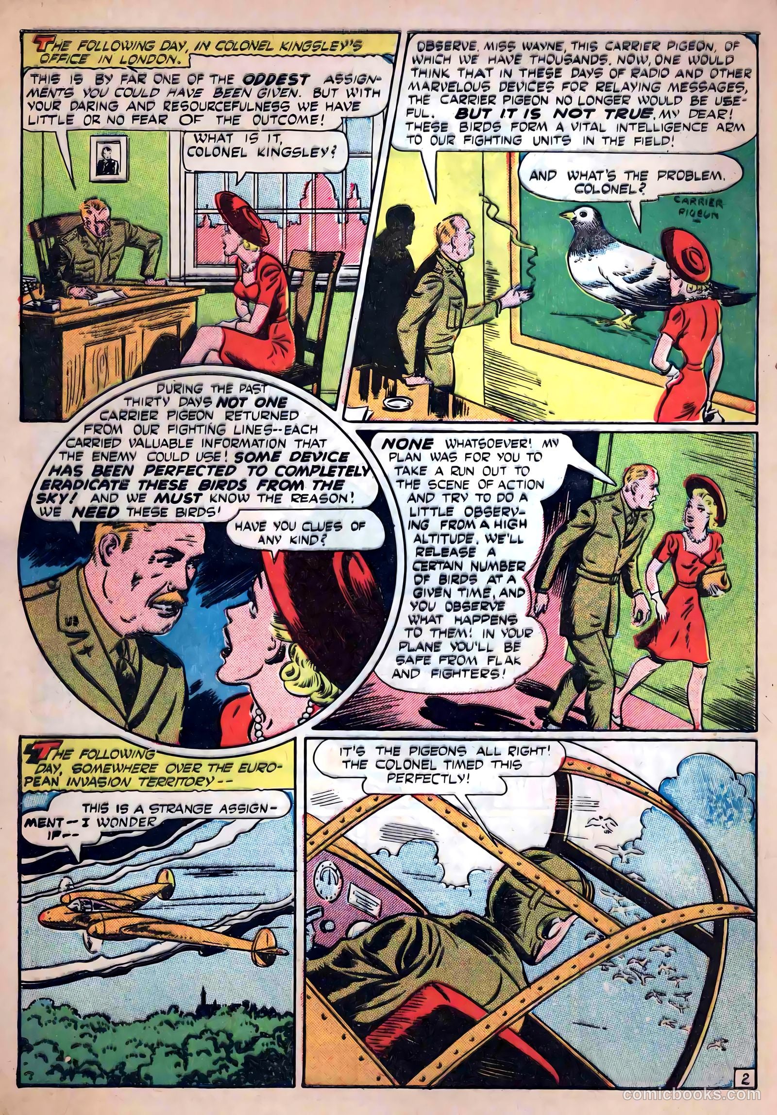 Captain Aero Comics #22 — page 12 of 52