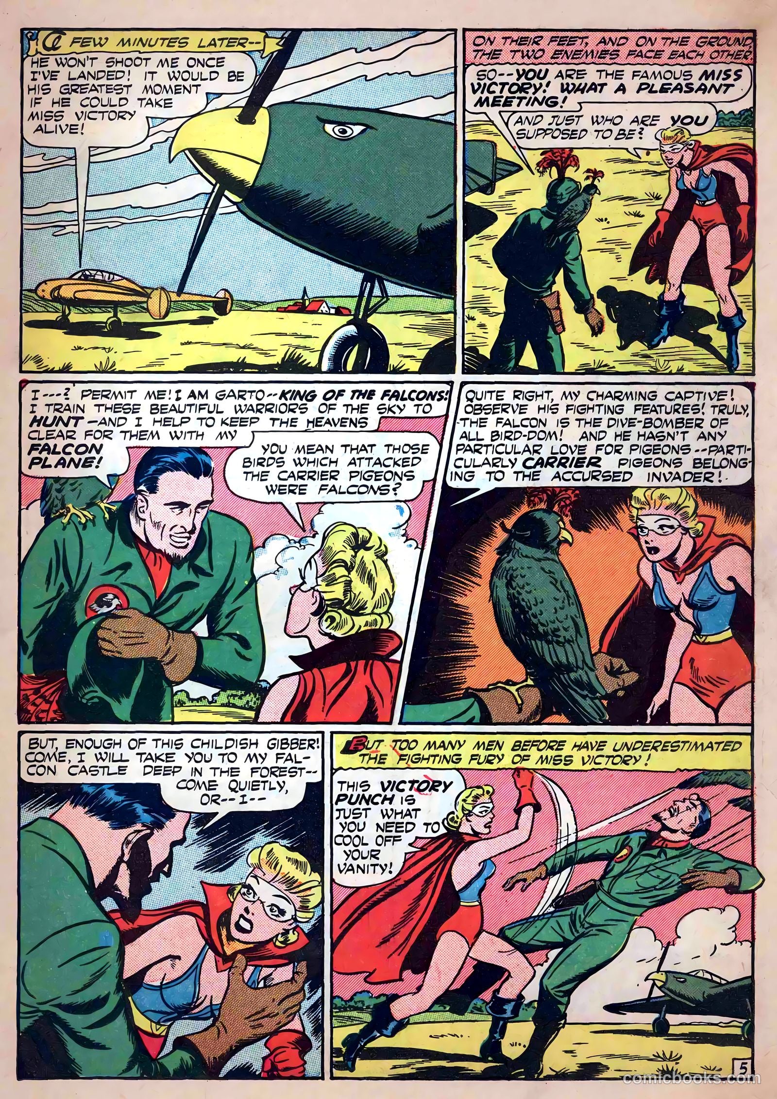 Captain Aero Comics #22 — page 15 of 52