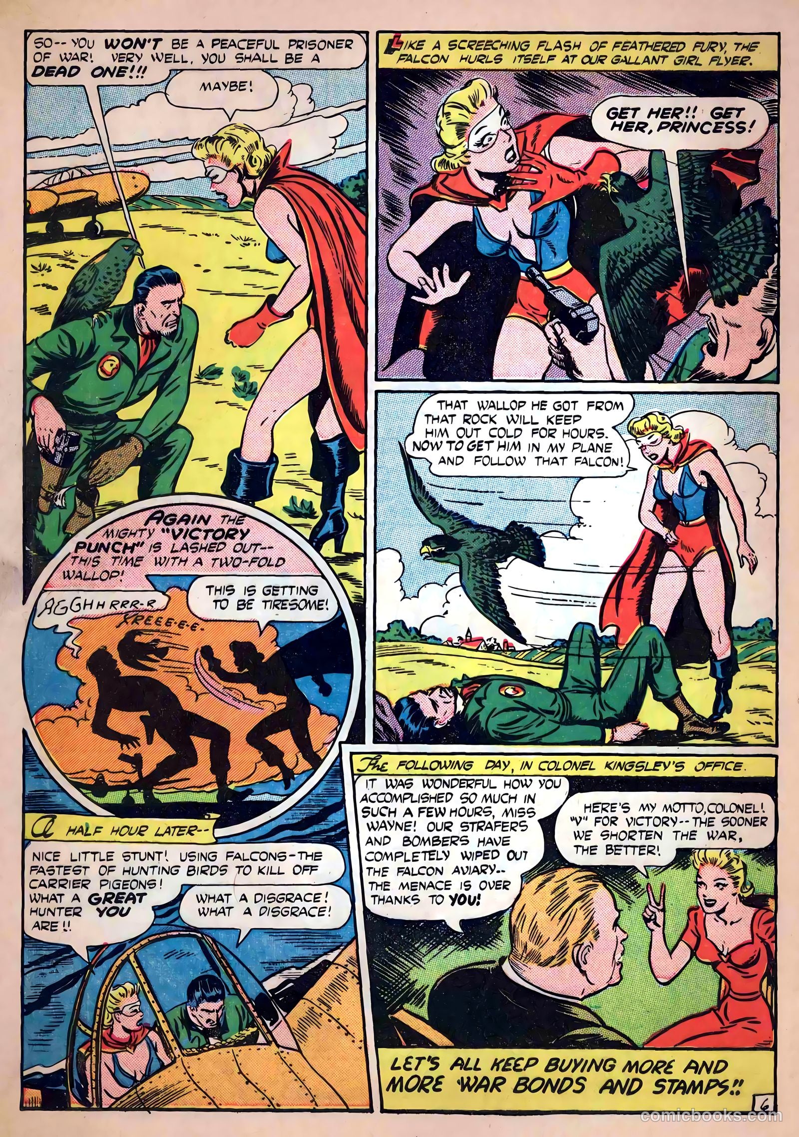 Captain Aero Comics #22 — page 16 of 52
