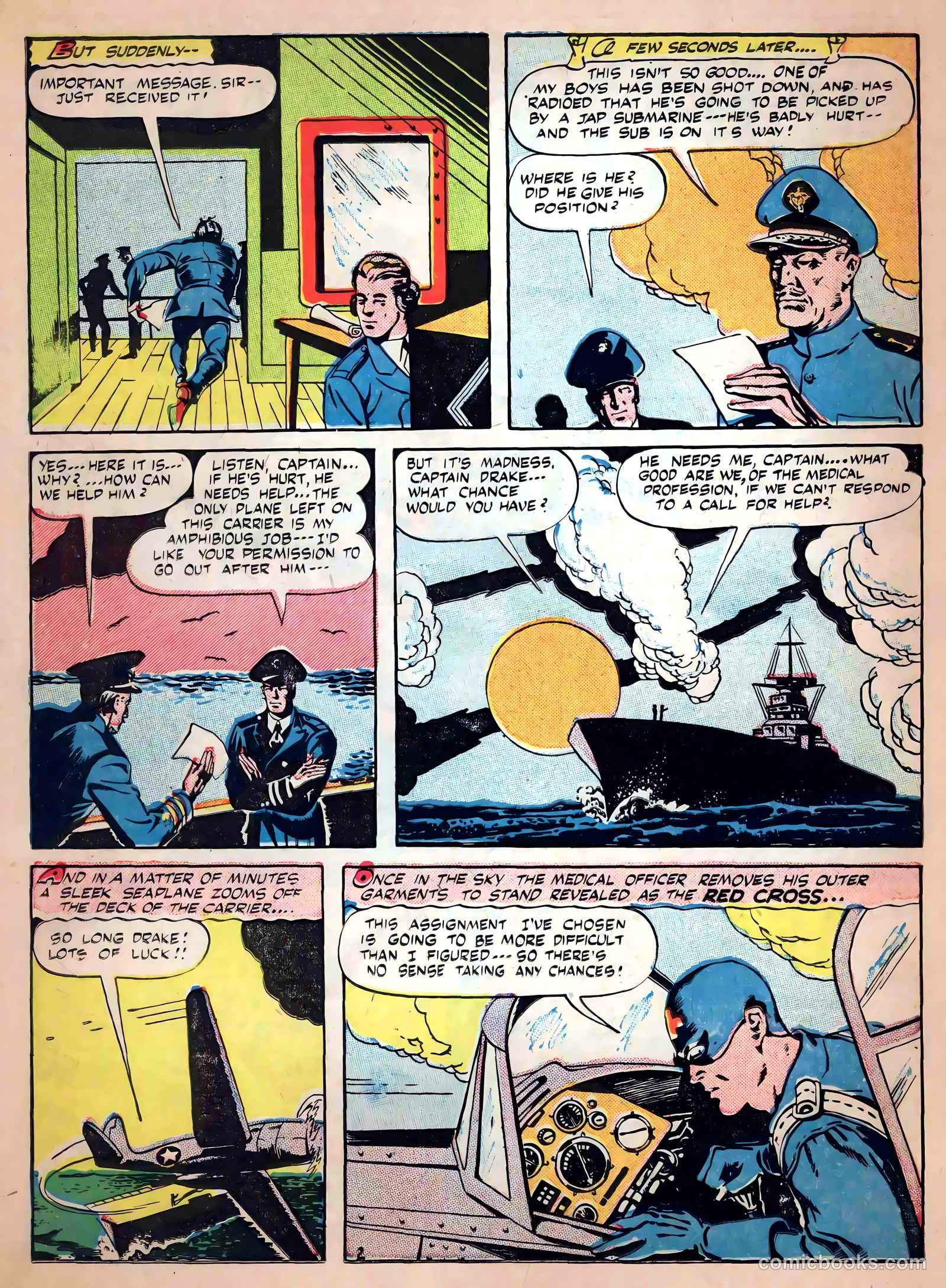 Captain Aero Comics #22 — page 18 of 52