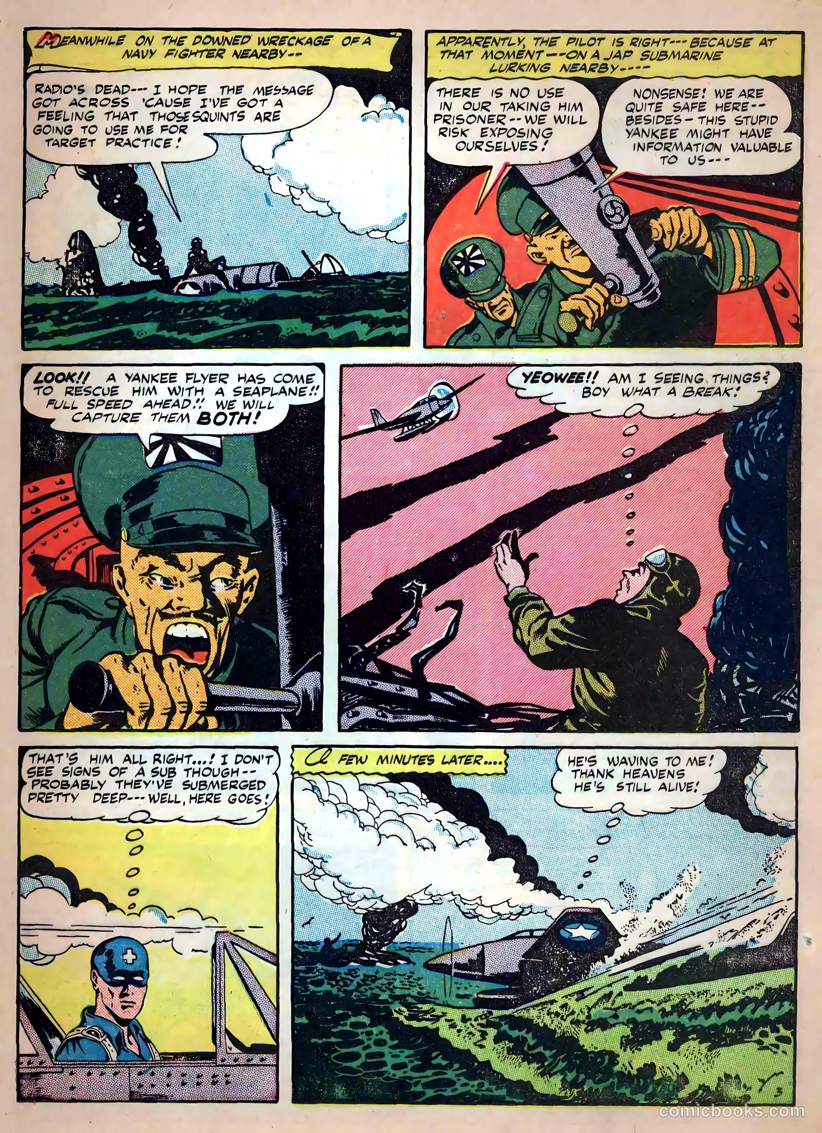Captain Aero Comics #22 — page 19 of 52