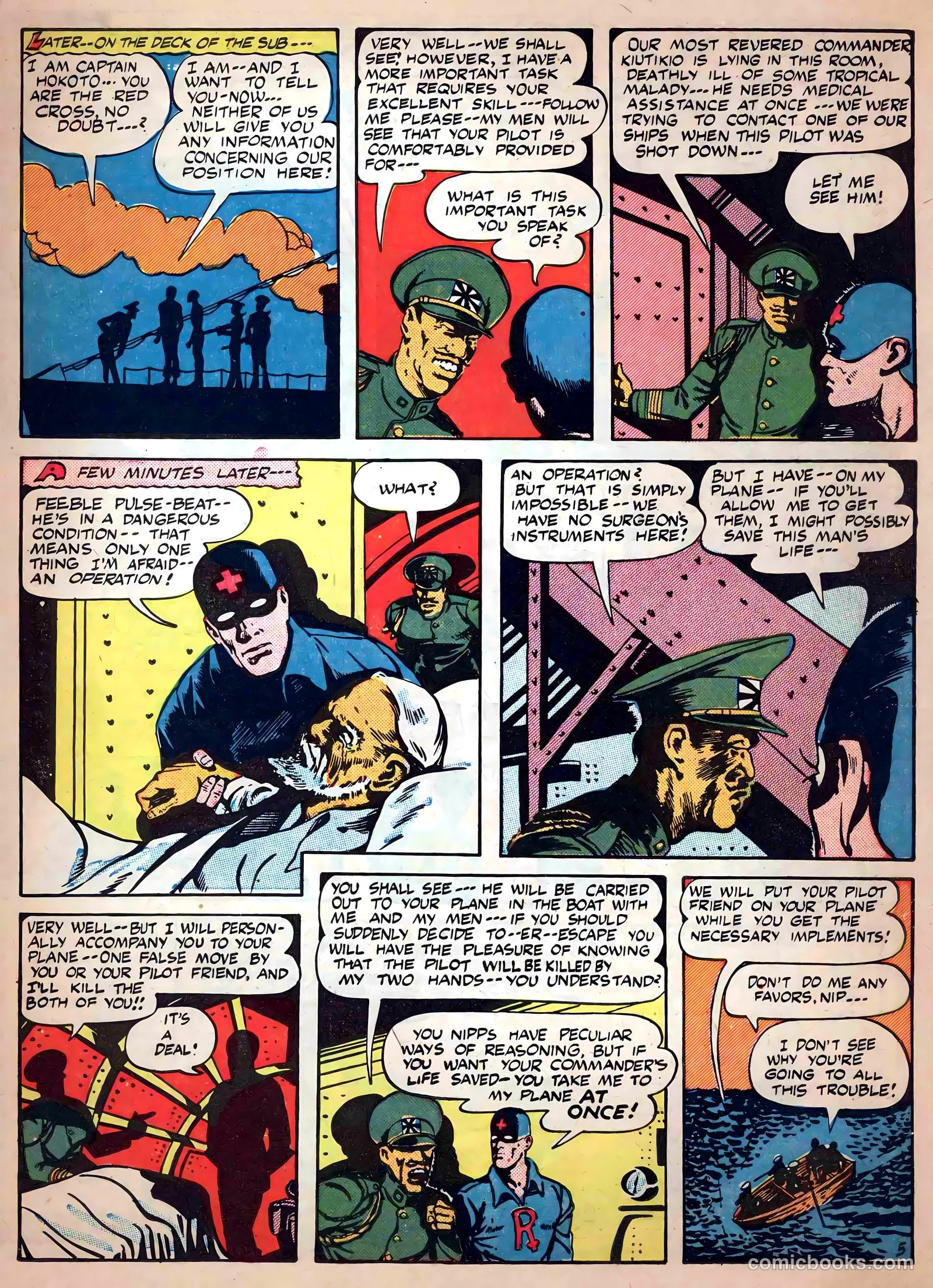 Captain Aero Comics #22 — page 21 of 52