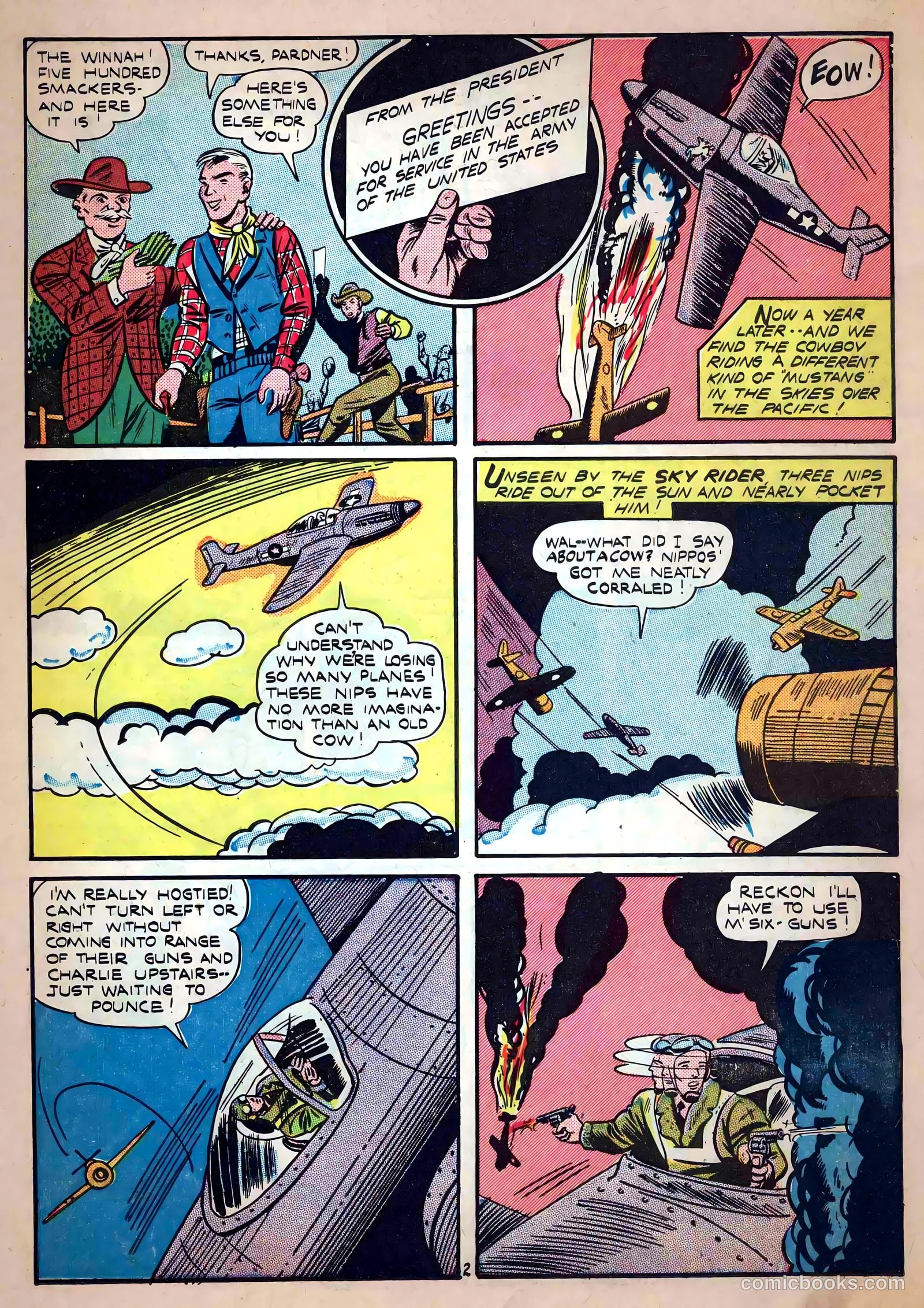 Captain Aero Comics #22 — page 27 of 52