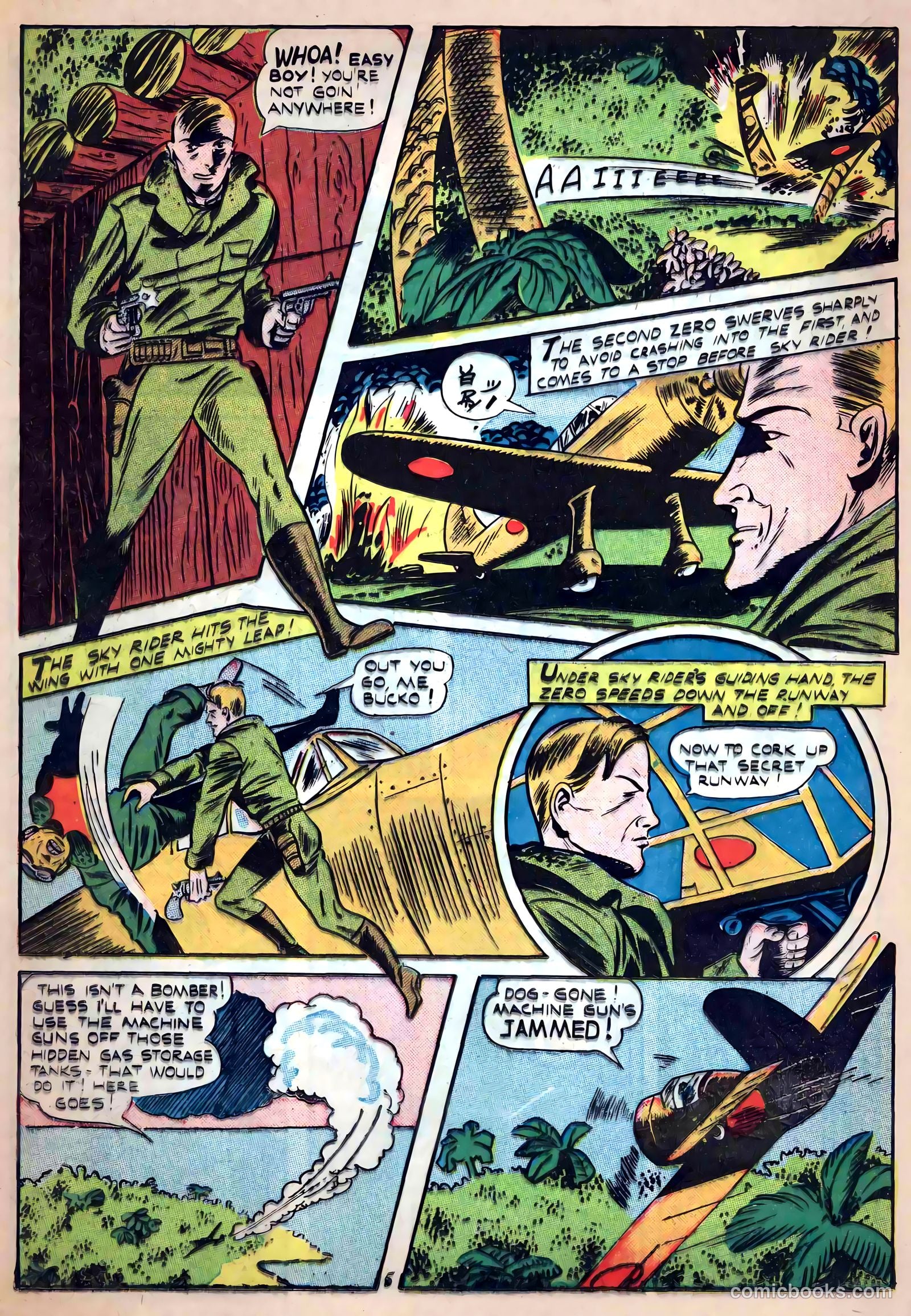 Captain Aero Comics #22 — page 30 of 52