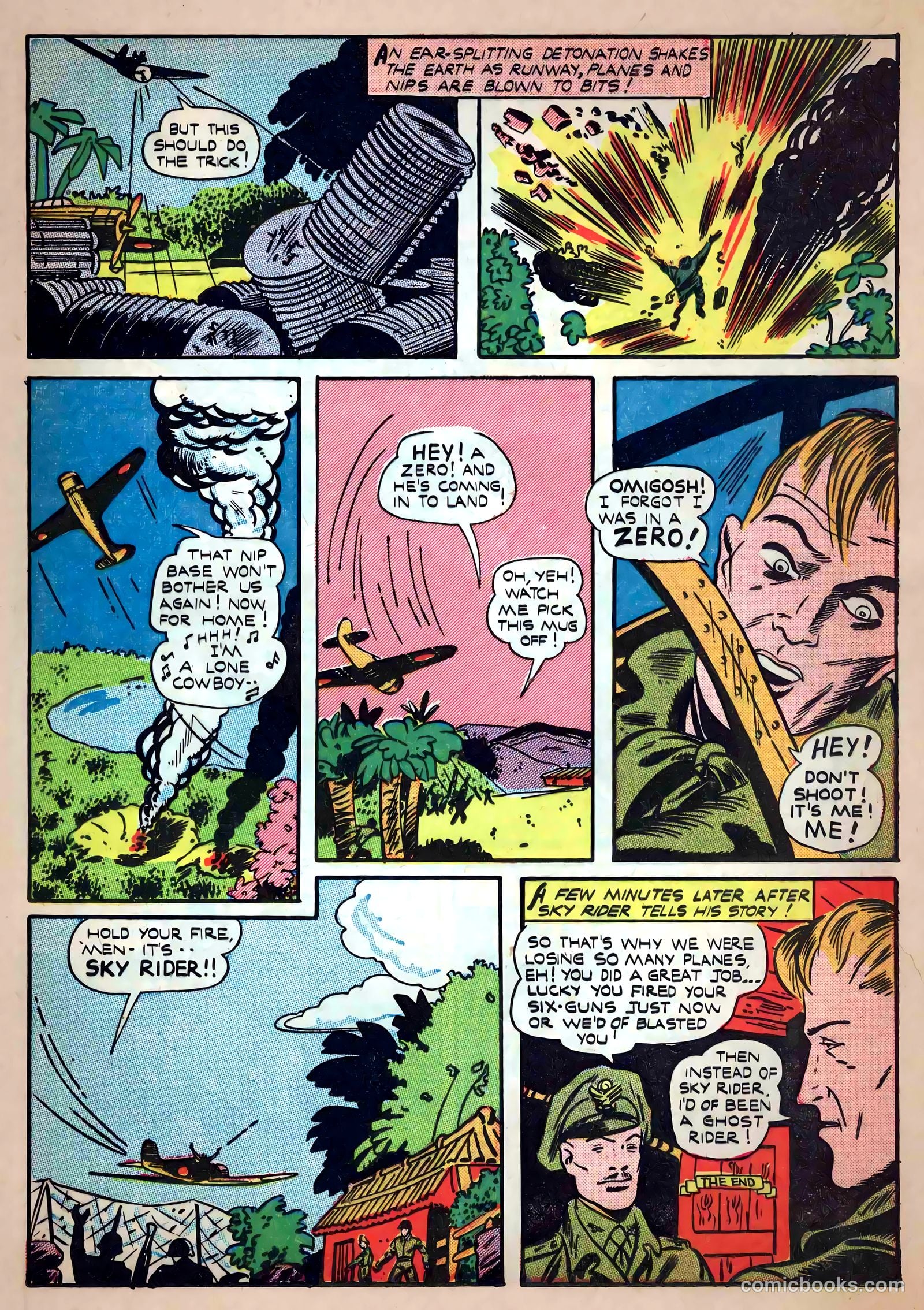 Captain Aero Comics #22 — page 31 of 52