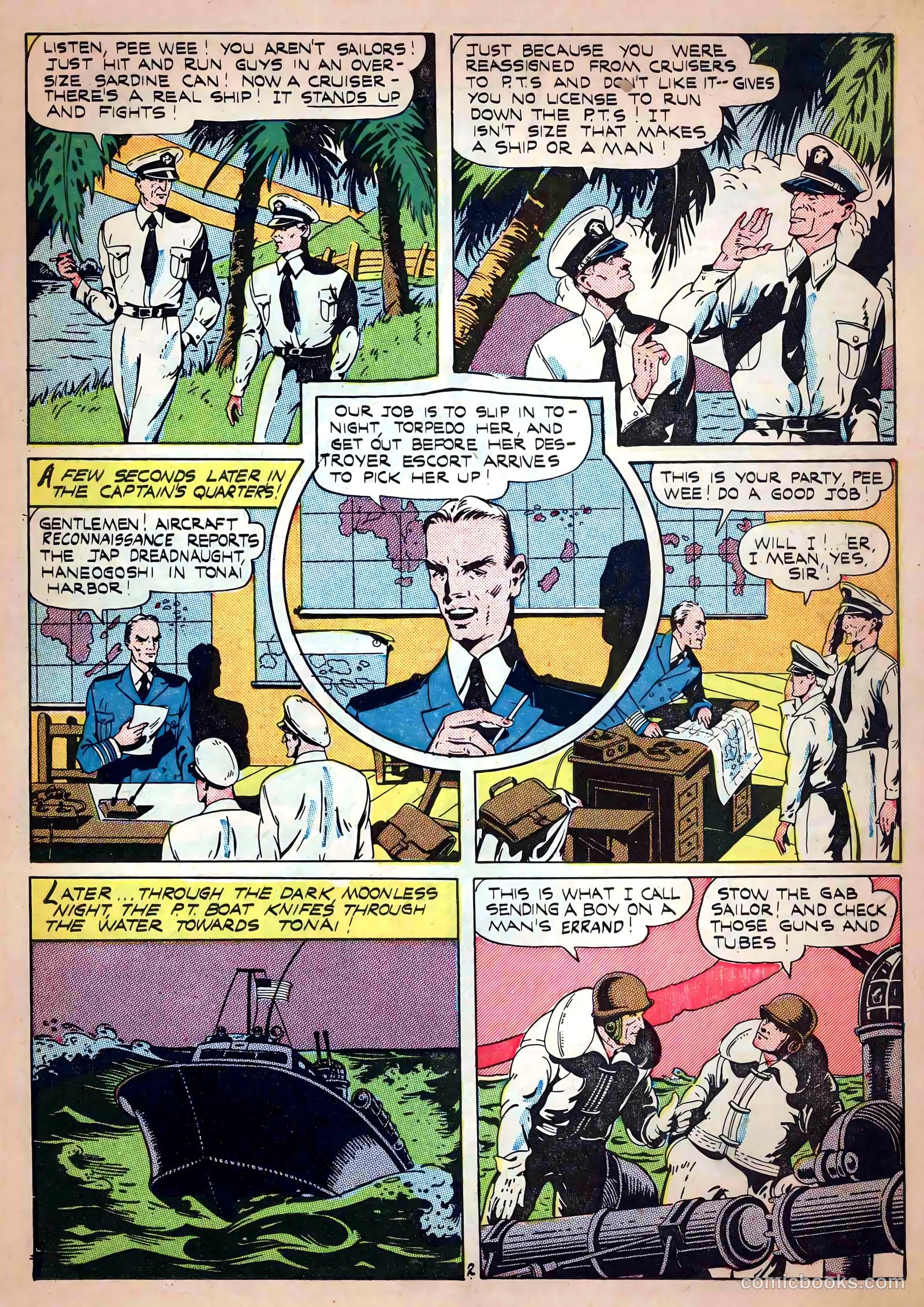 Captain Aero Comics #22 — page 33 of 52