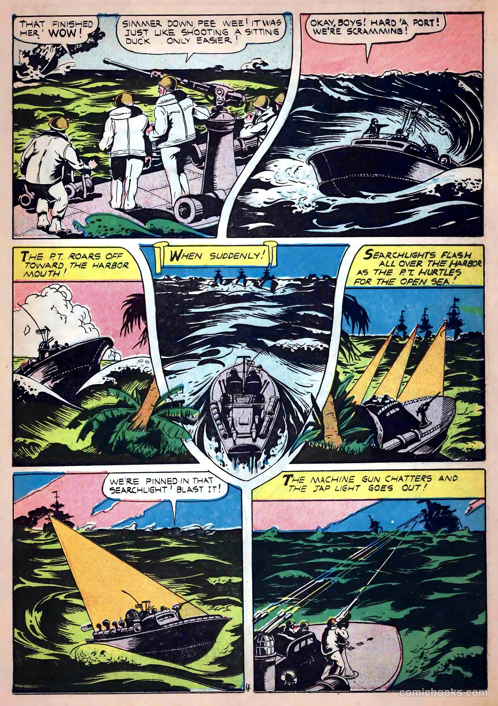 Captain Aero Comics #22 — page 35 of 52
